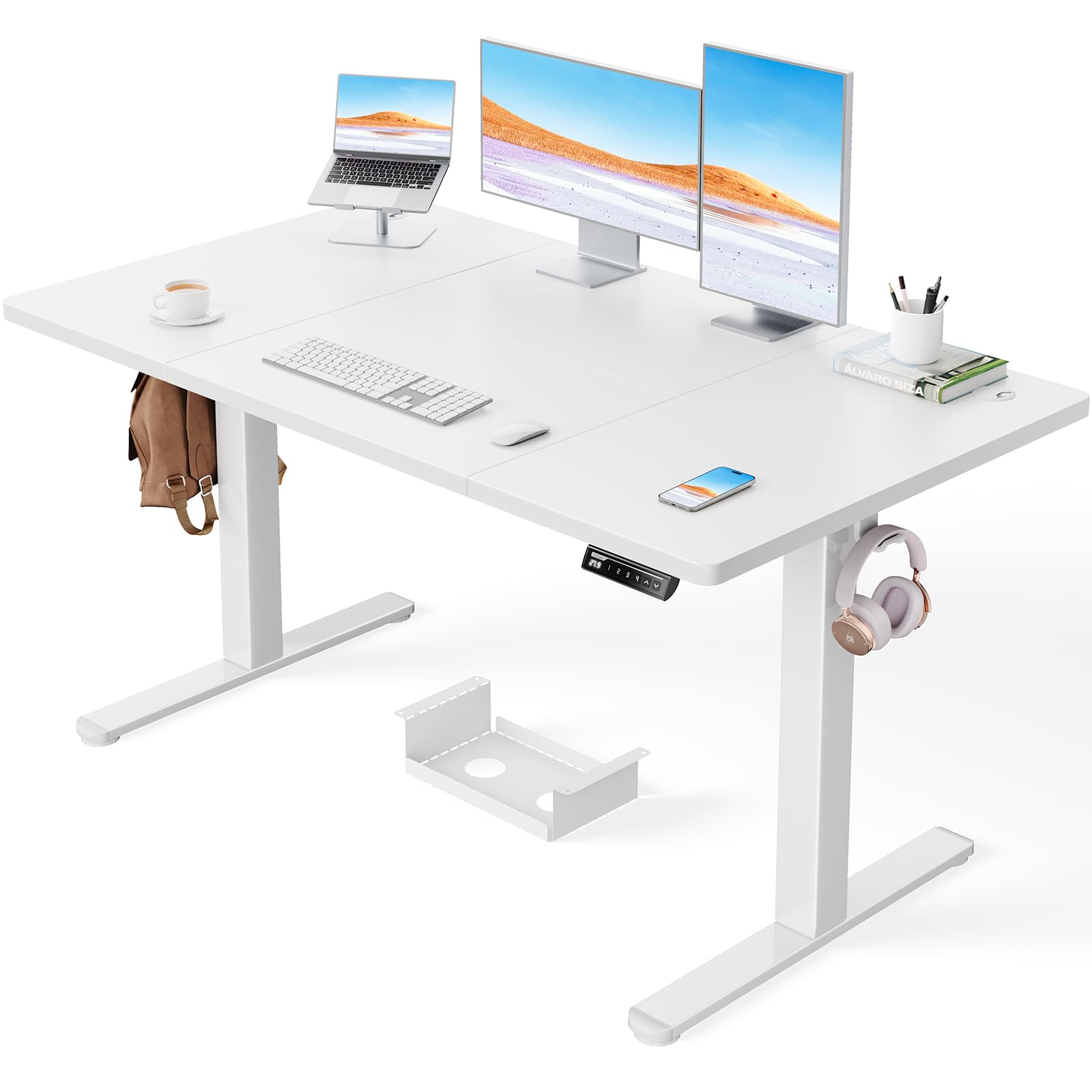 Ergear Scrivania Elettrica Regolabile 140x80 cm