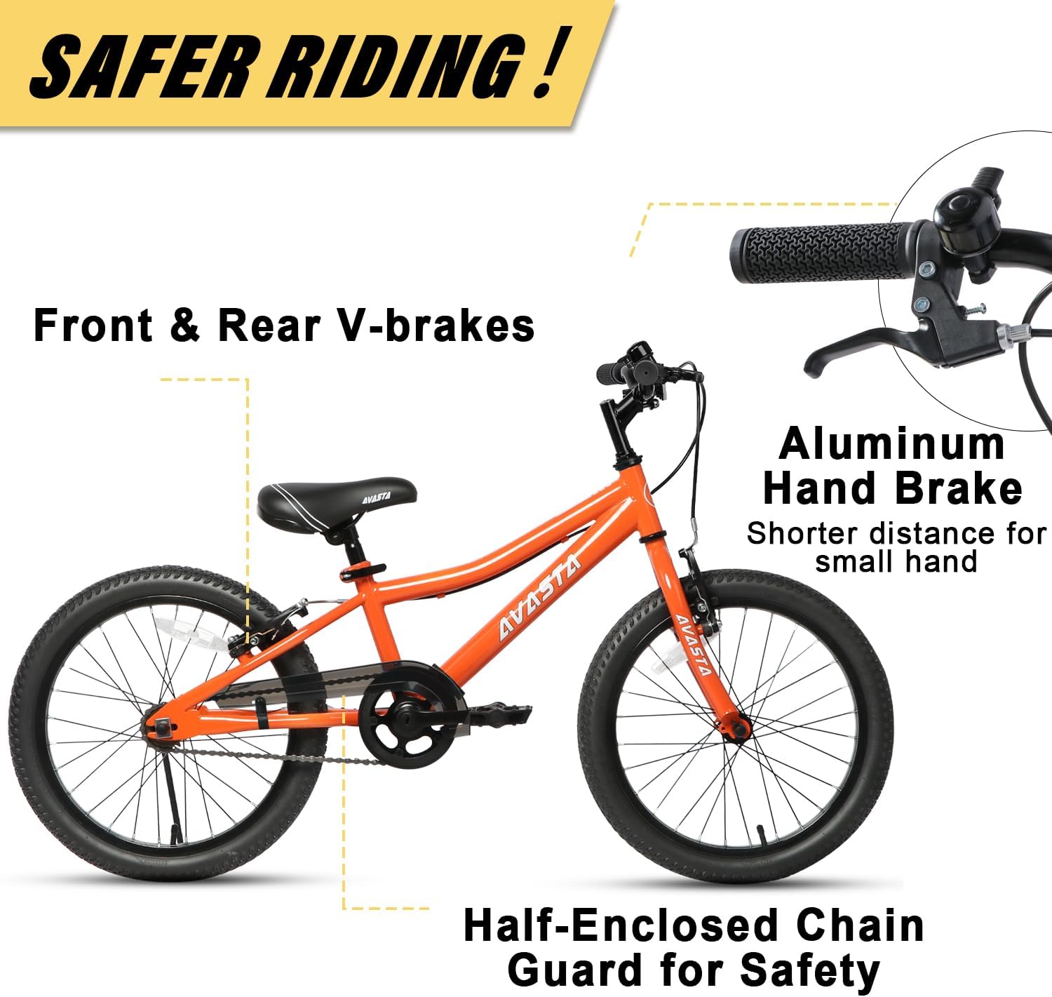 Avasta Bilbo - Bicicletta da bambino 18-20 pollici - immagine 2