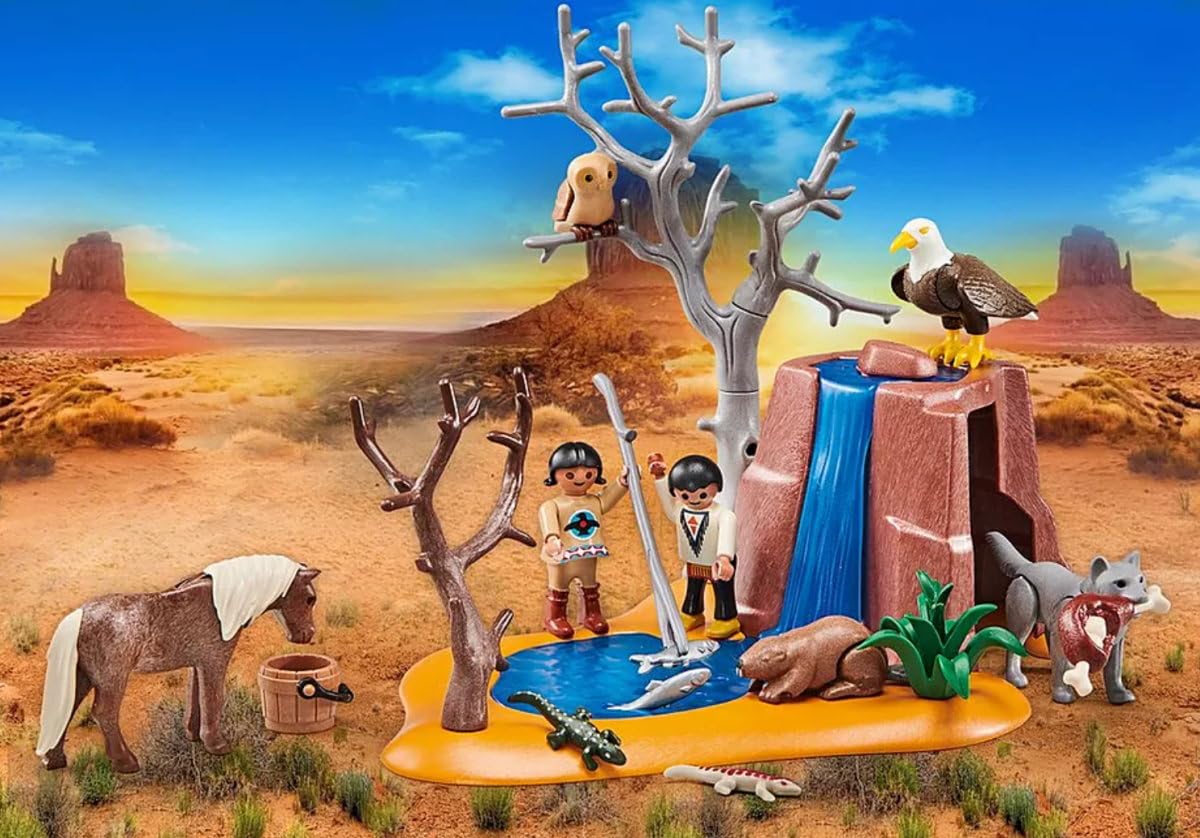 PLAYMOBIL 1024 - Bambini indiani sul fiume