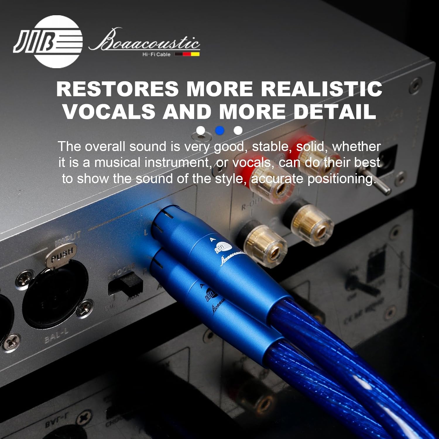 Boaacoustic Cavo RCA Audio Hifi 1m - immagine 3