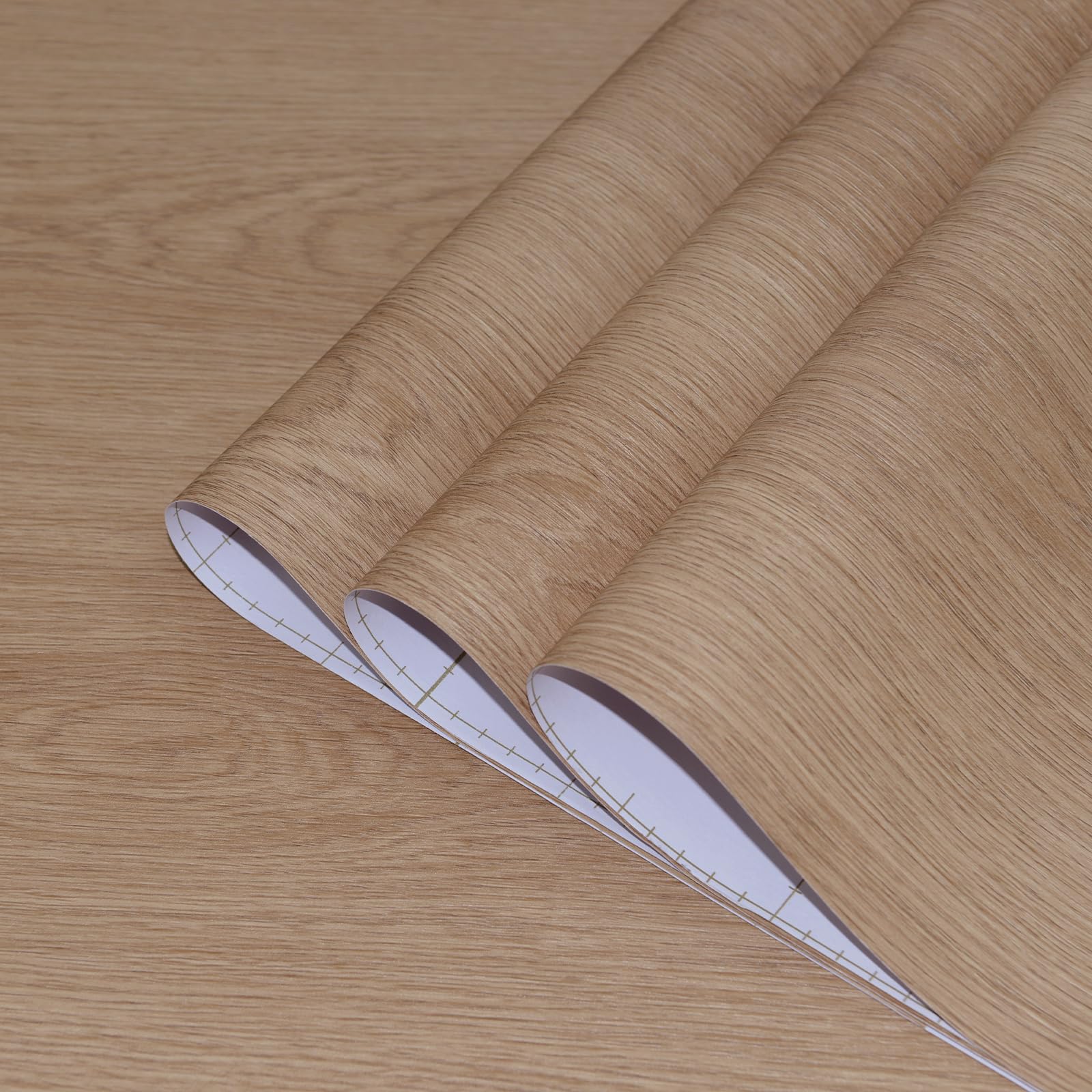 TOTIO Carta da parati in fibra di legno marrone TODE-211-122-9