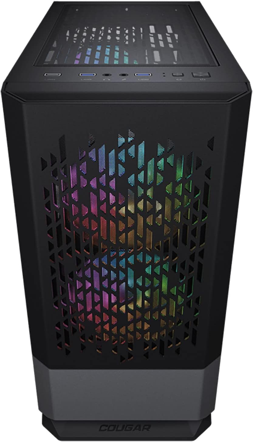 Cougar MG140 Air RGB Compact Mini Tower Case, Nero - immagine 5