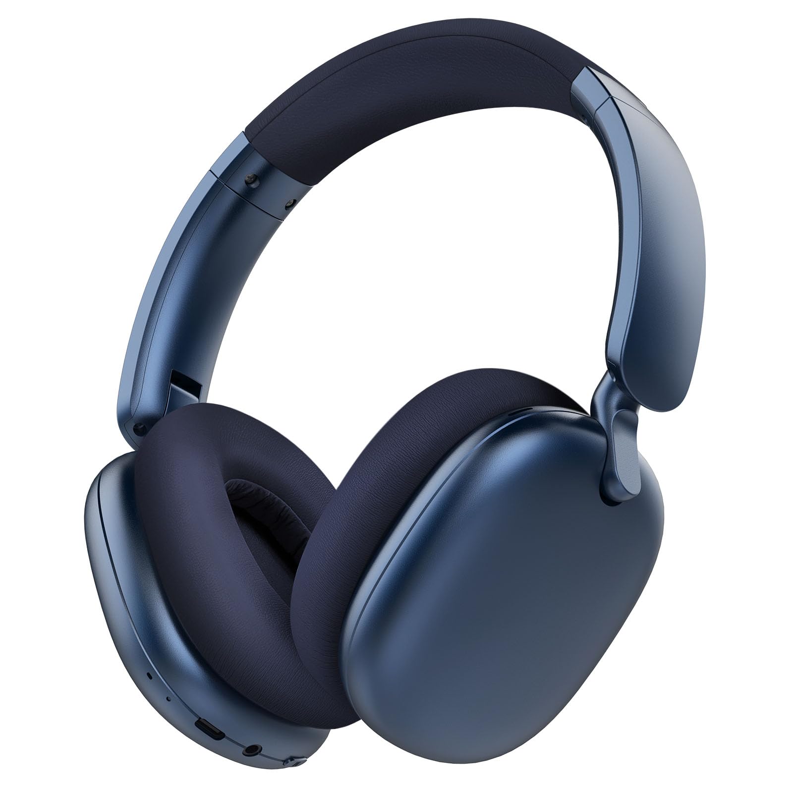 Rorsou C6 Cuffie Wireless Over Ear ANC, Blu