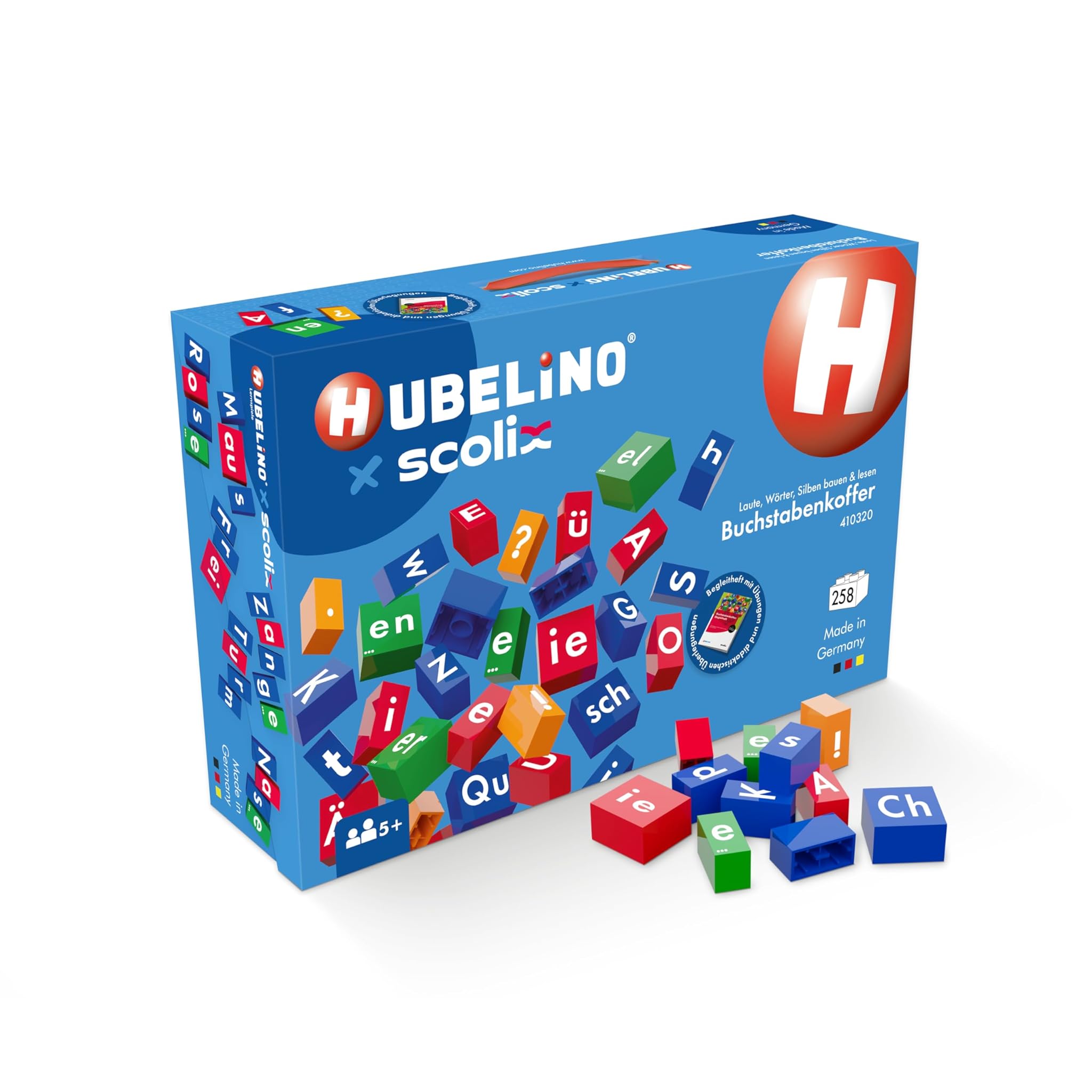 Hubelino Valigetta con lettere (con taccuino scolix)