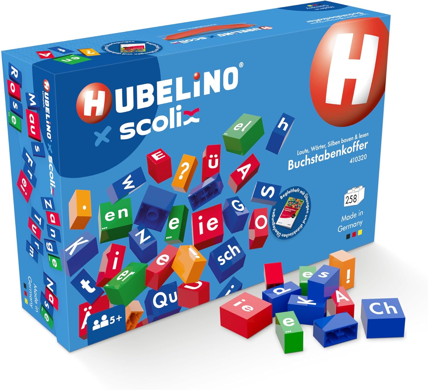 Hubelino Valigetta con lettere (con taccuino scolix) - immagine 1