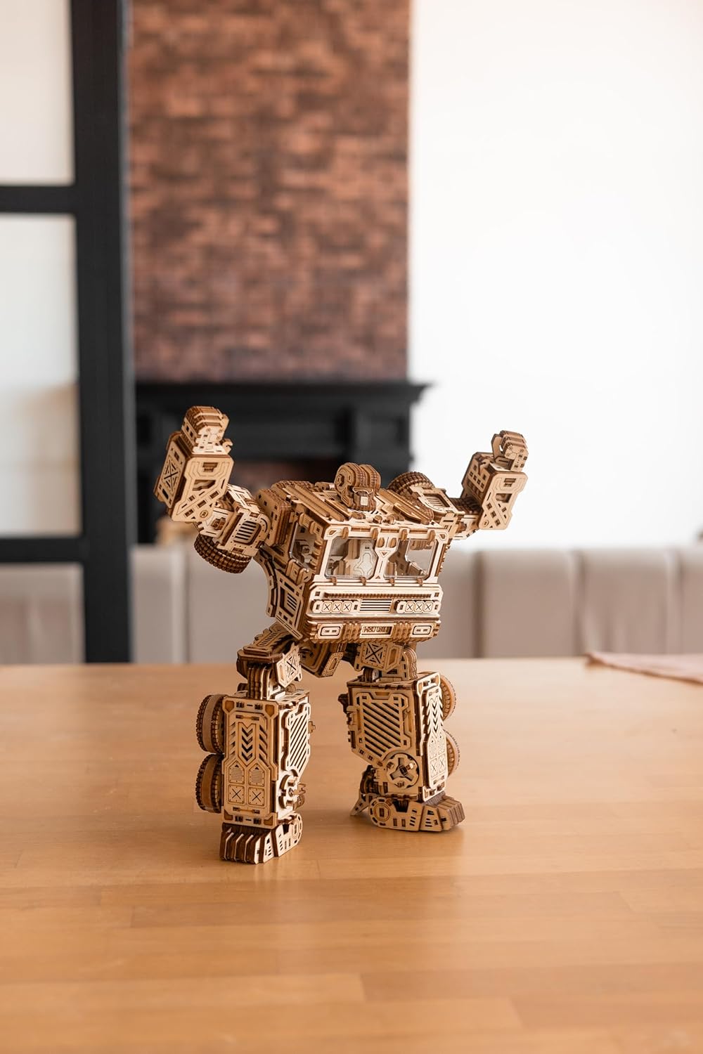 Wood Trick Timbertron Robot e Camion Puzzle in Legno 3D - immagine 5