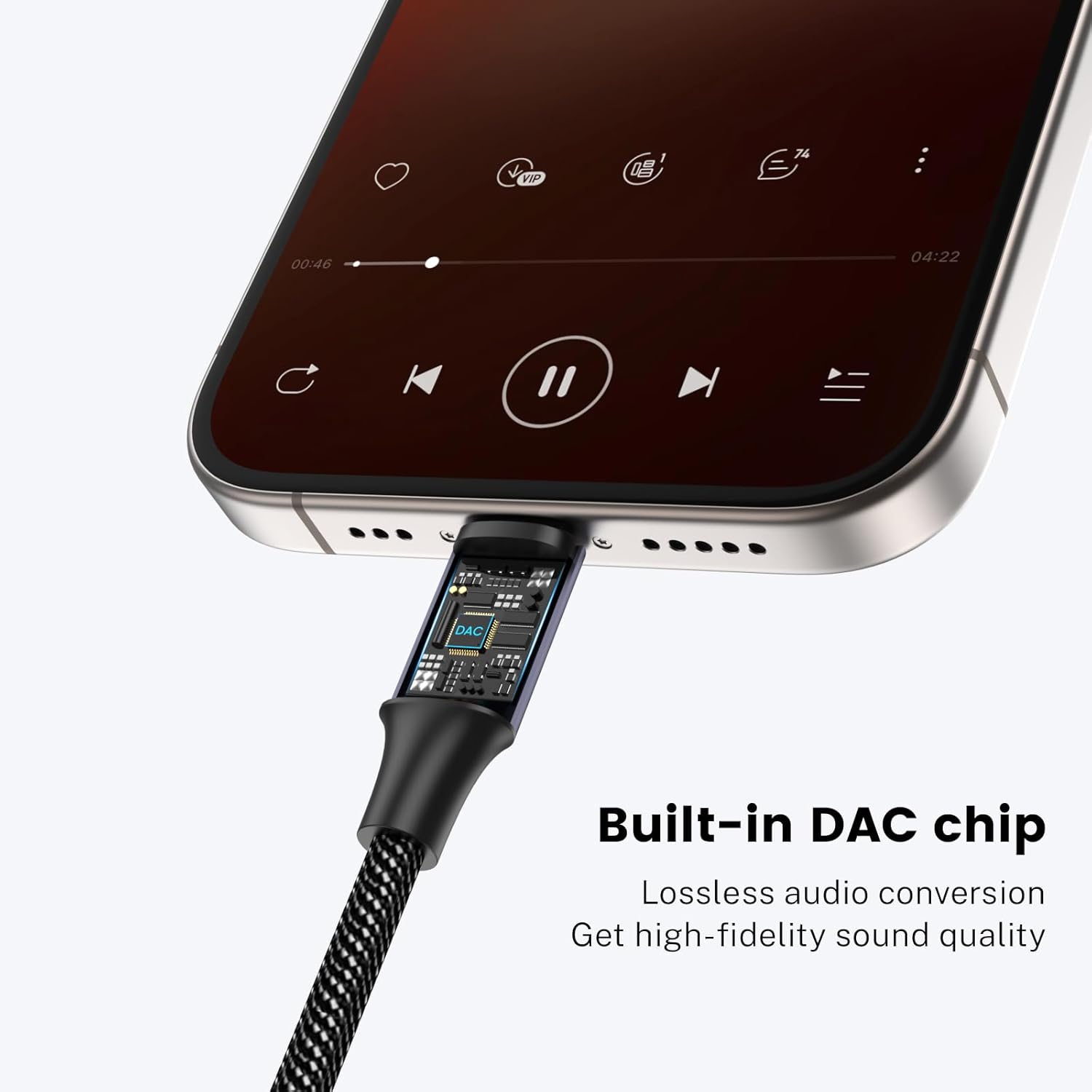 Moswag Adattatore Jack Cuffie USB C a 3.5mm [2 Pezzi] - immagine 3