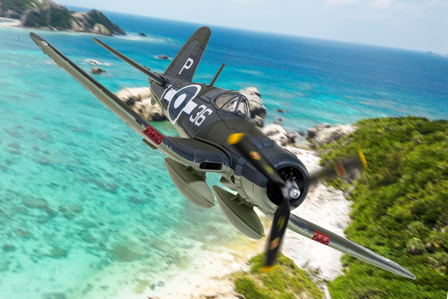 Corgi AA33016 Corsair MkII JT537 - Modello Pressofuso - immagine 2