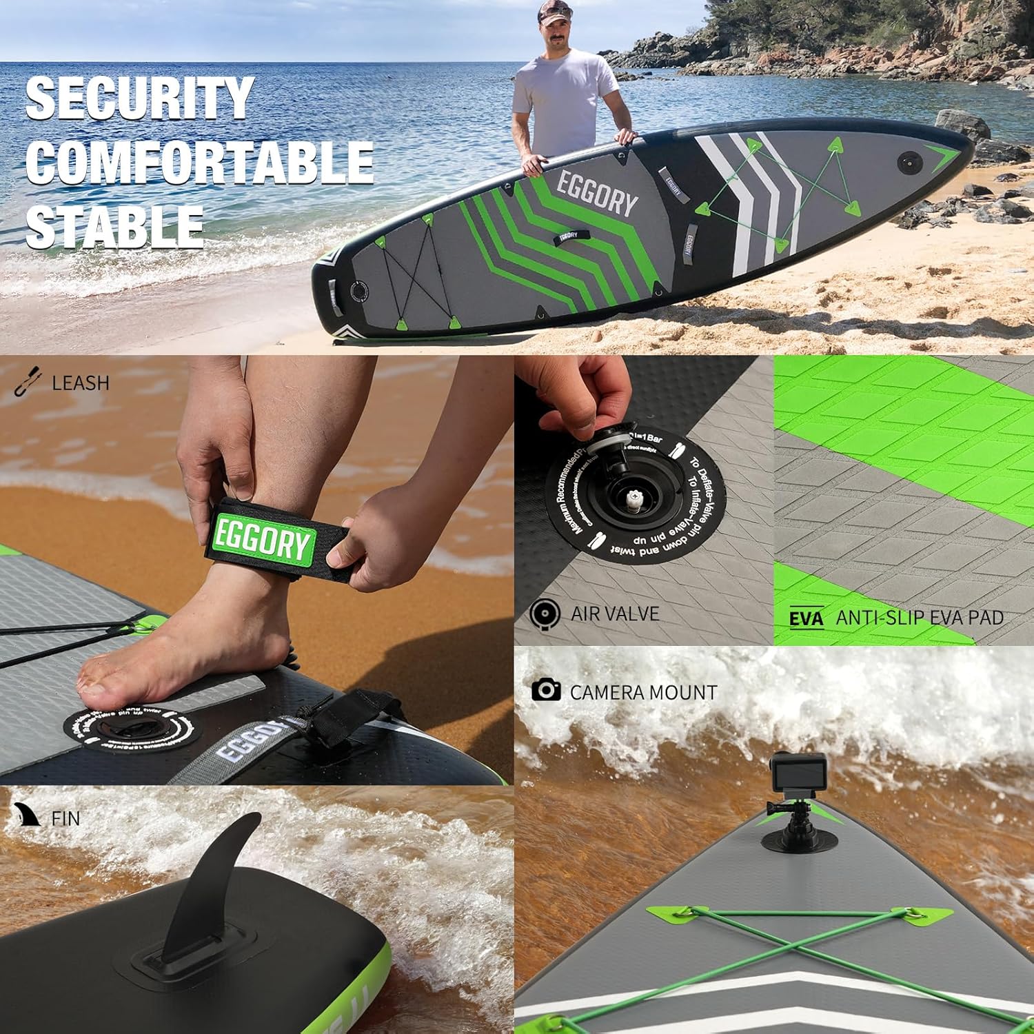 Tavola da Surf Gonfiabile SUP Completa - immagine 5