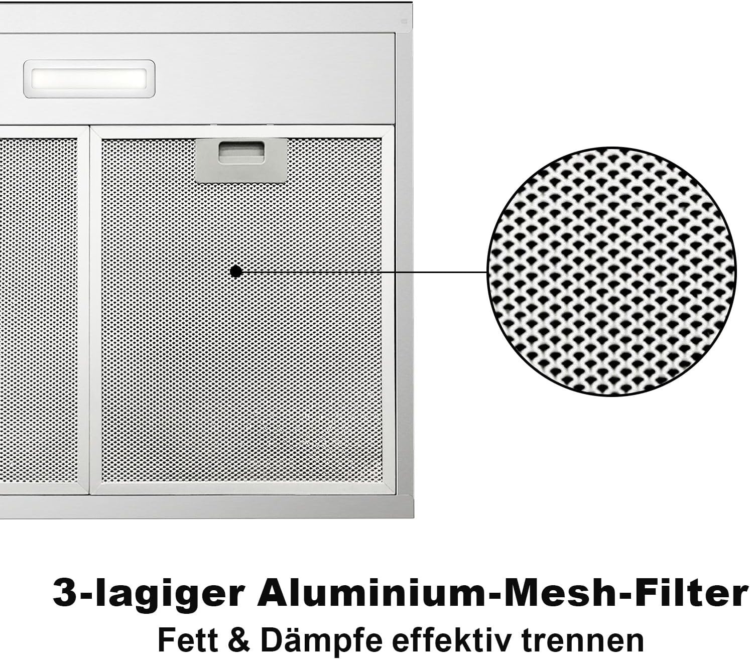 Cappa Aspirante 60 cm Sottopiano in Acciaio Inox - immagine 5