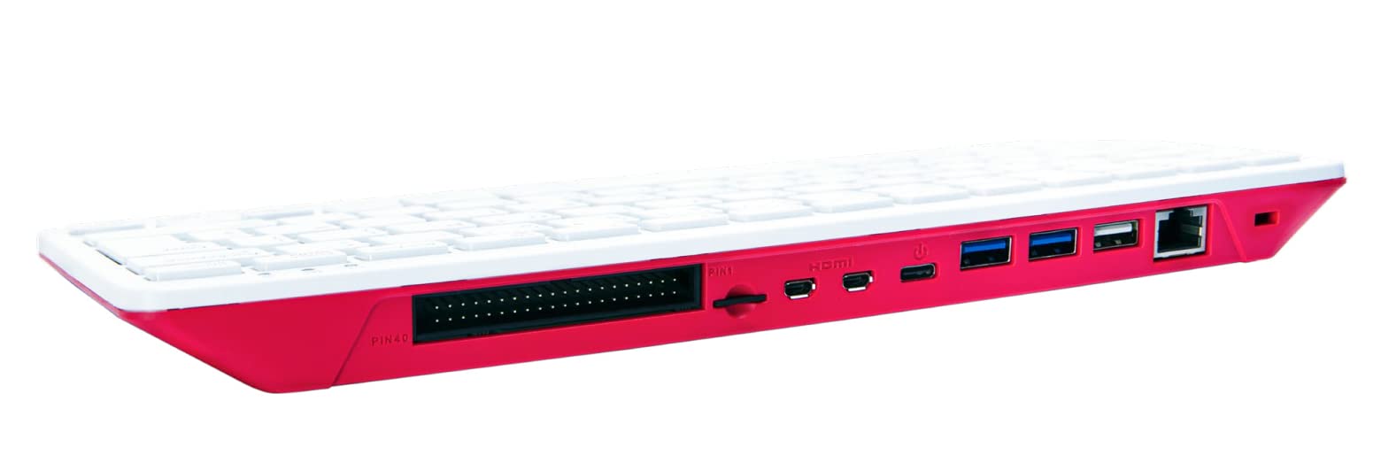 Raspberry Pi PI400 4GB tedesco rosso-bianco