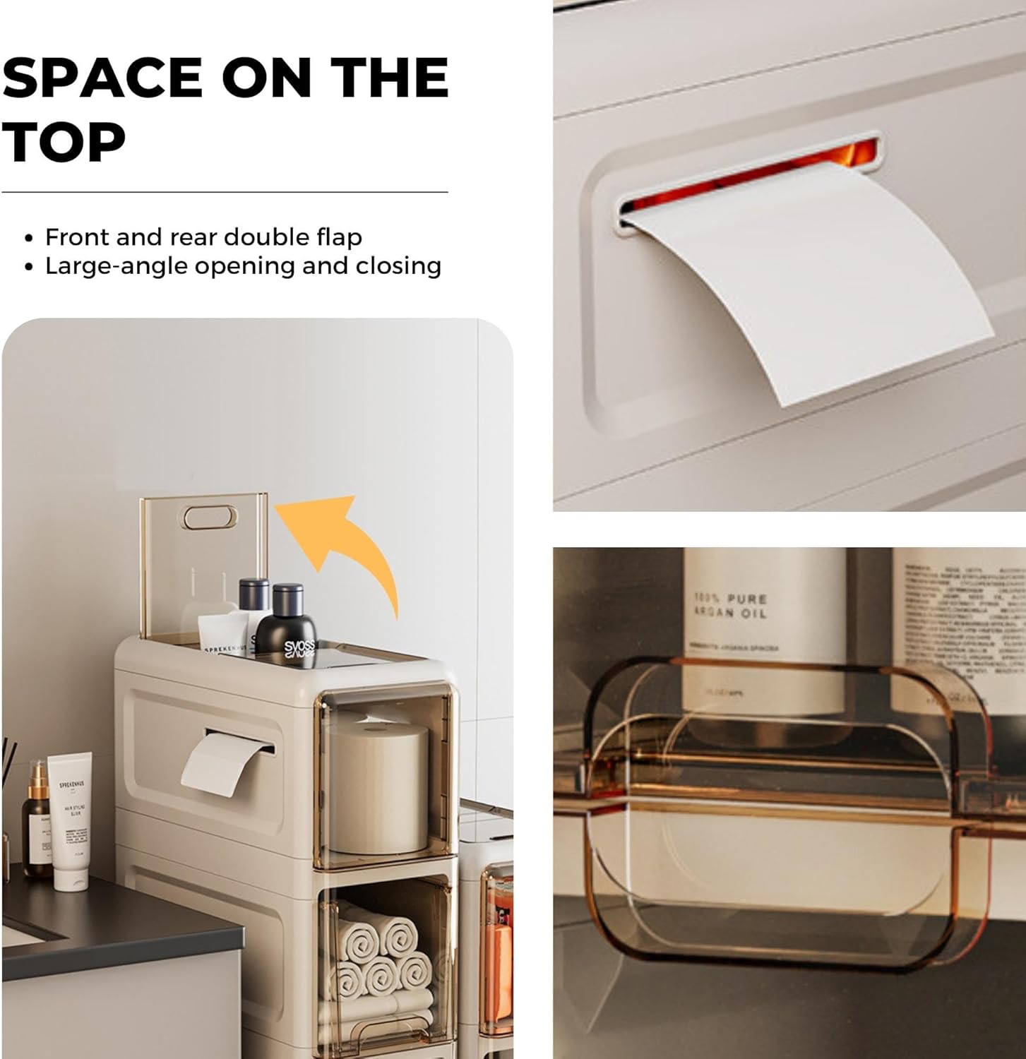 Magic Select Organizer da Bagno Stretto con Ruote - immagine 5