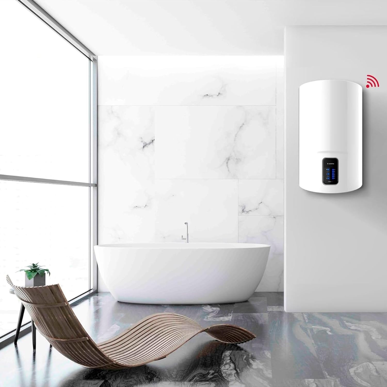 Ariston Lydos Wifi - Scaldabagno Elettrico 50 Litri Verticale - immagine 6