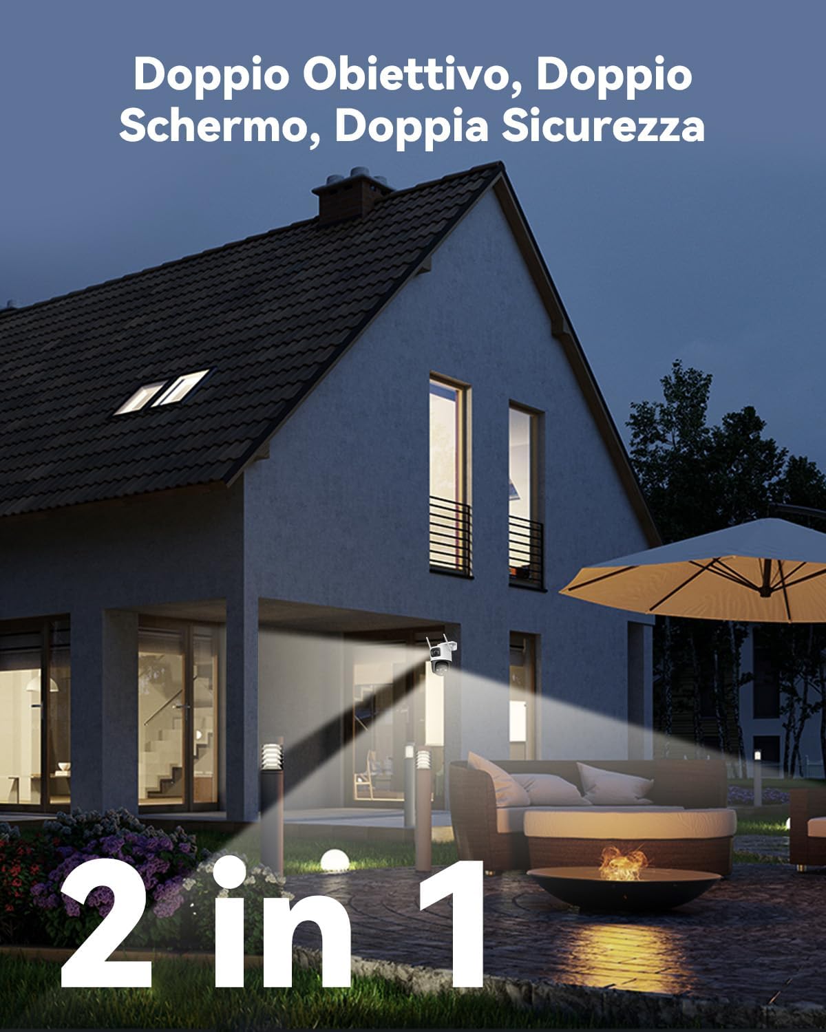 Imou 4K (3+5MP) Telecamera Wi-Fi Esterno PTZ 360° - immagine 3