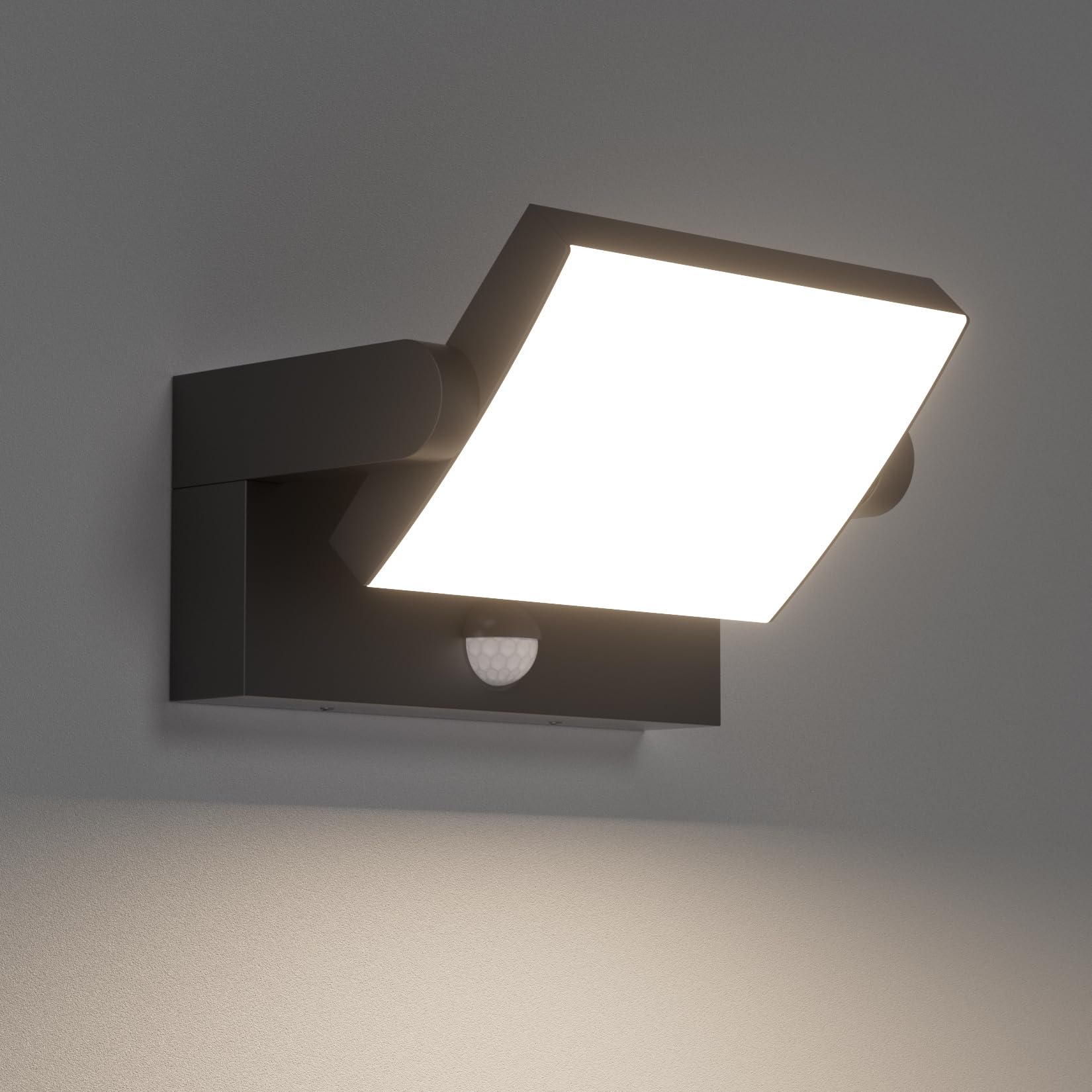 Klighten Applique LED Esterno/Interno 24W con Sensore