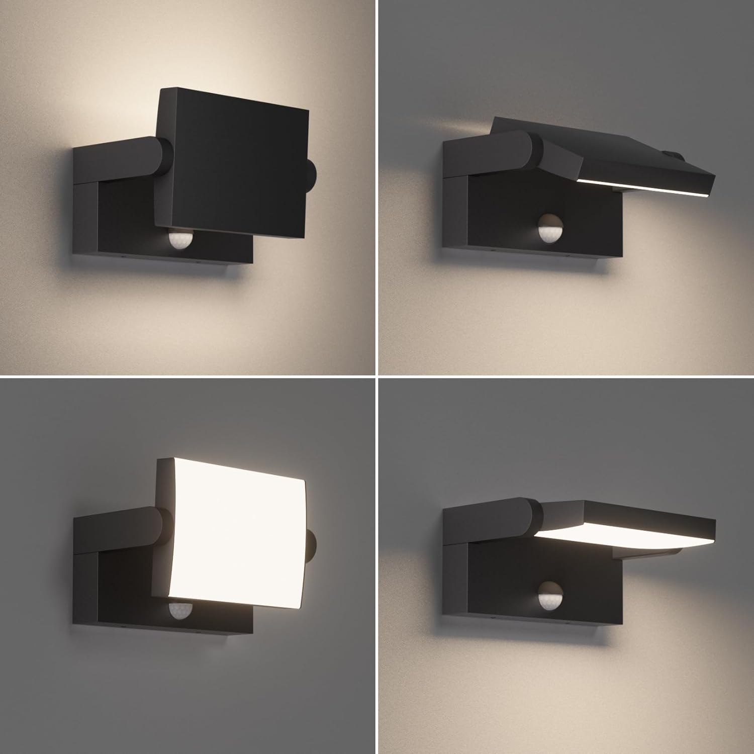Klighten Applique LED Esterno/Interno 24W con Sensore - immagine 3
