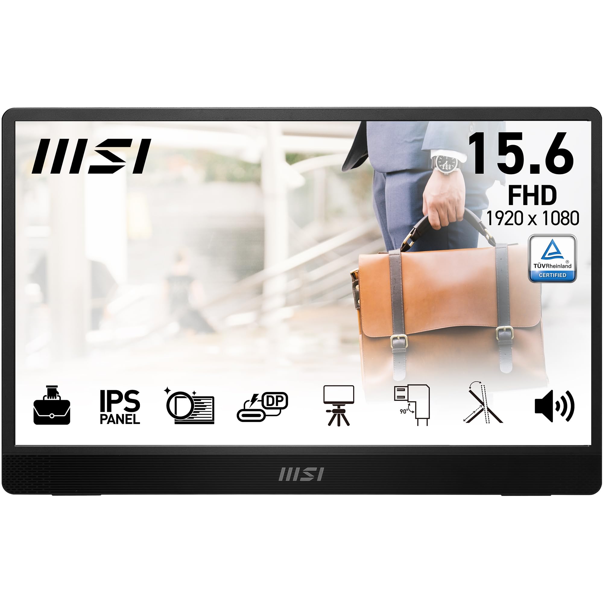 Msi PRO MP161 E2U Monitor Portatile FHD 15,6"