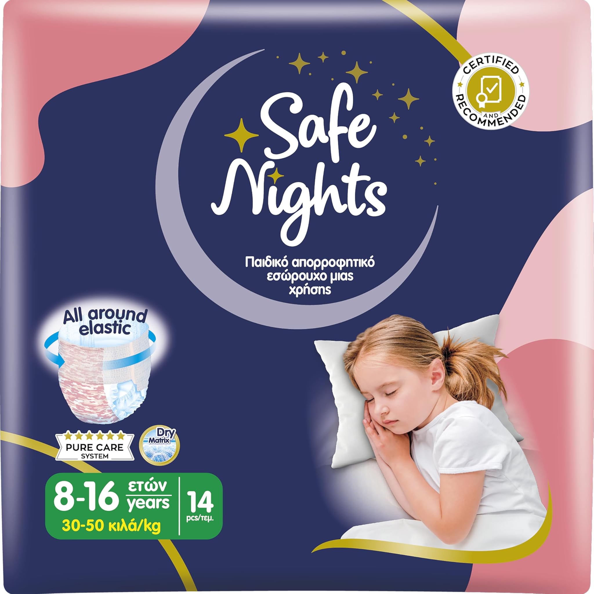 Babylino Safe Nights Girl - Mutandina Assorbente Notte