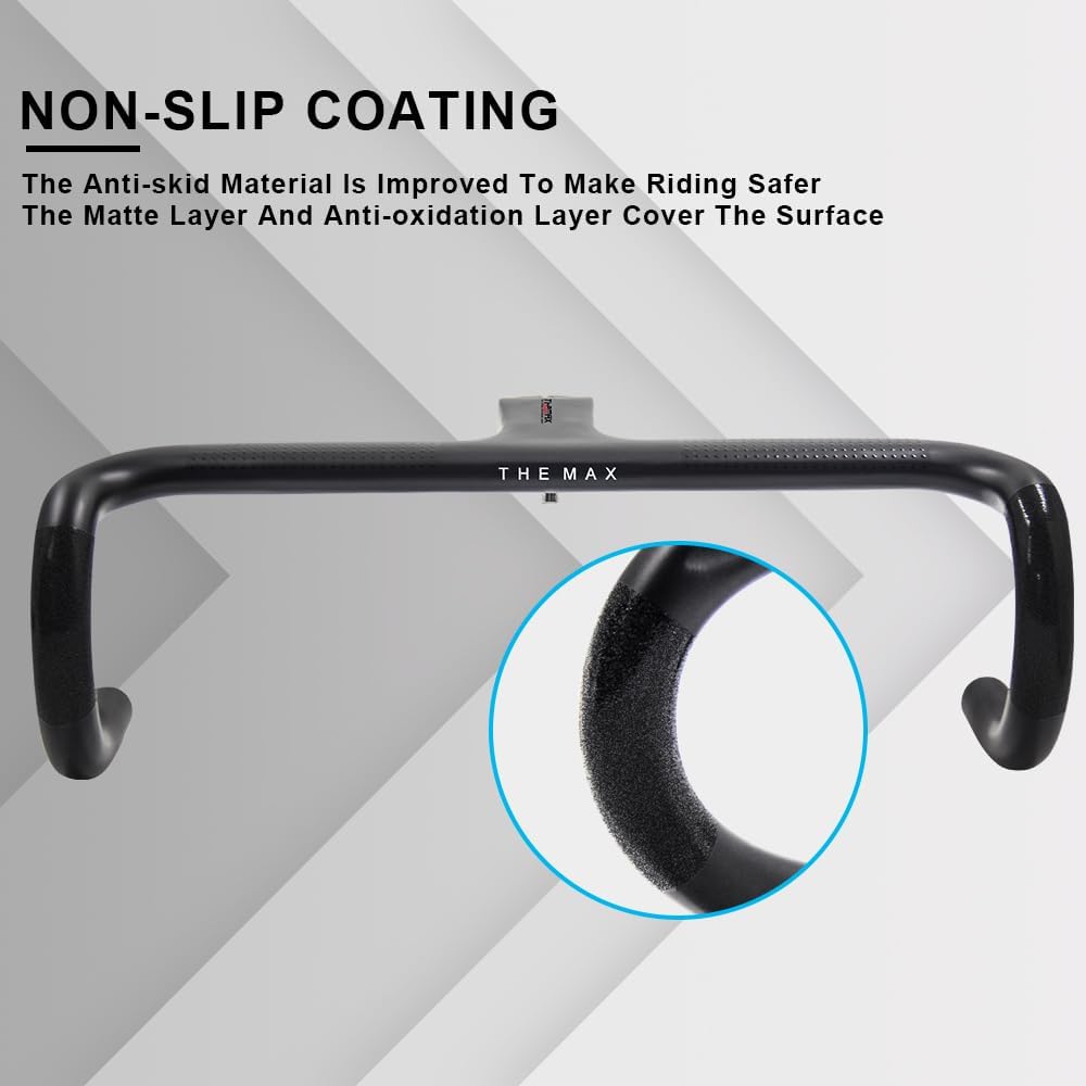 Alfa Pasca Manubrio Integrato Bici Corsa Carbonio - immagine 6