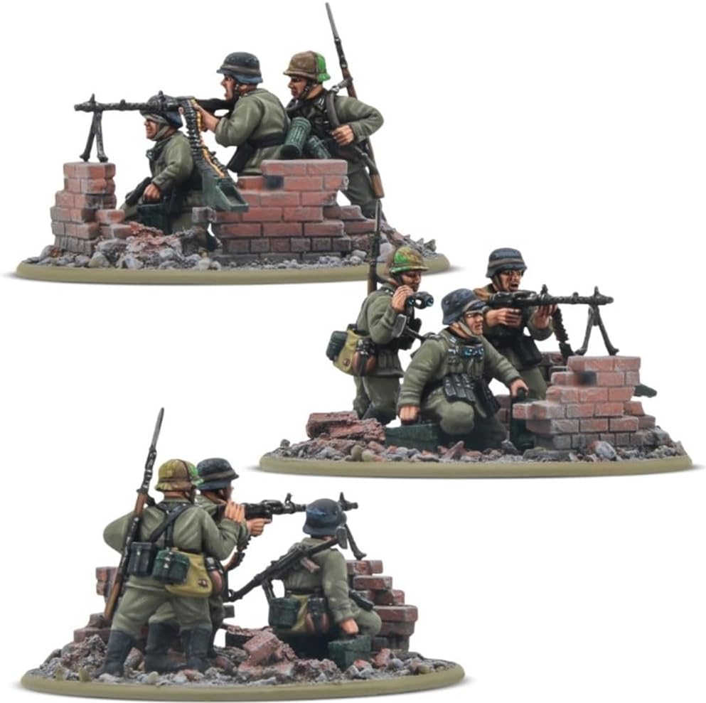 Warlord Games Plotone Fanteria Veterani Tedeschi 28mm - immagine 4