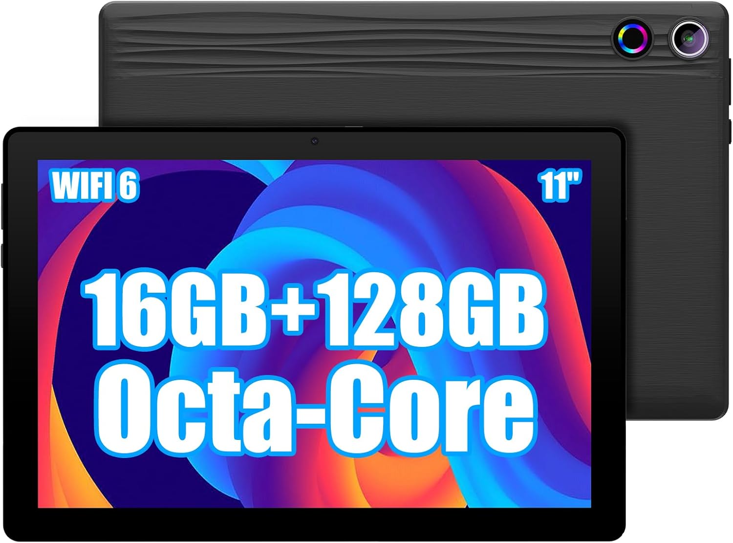 Ainmel Tablet 11 pollici - Android 14 Octa Core, Nero - immagine 1