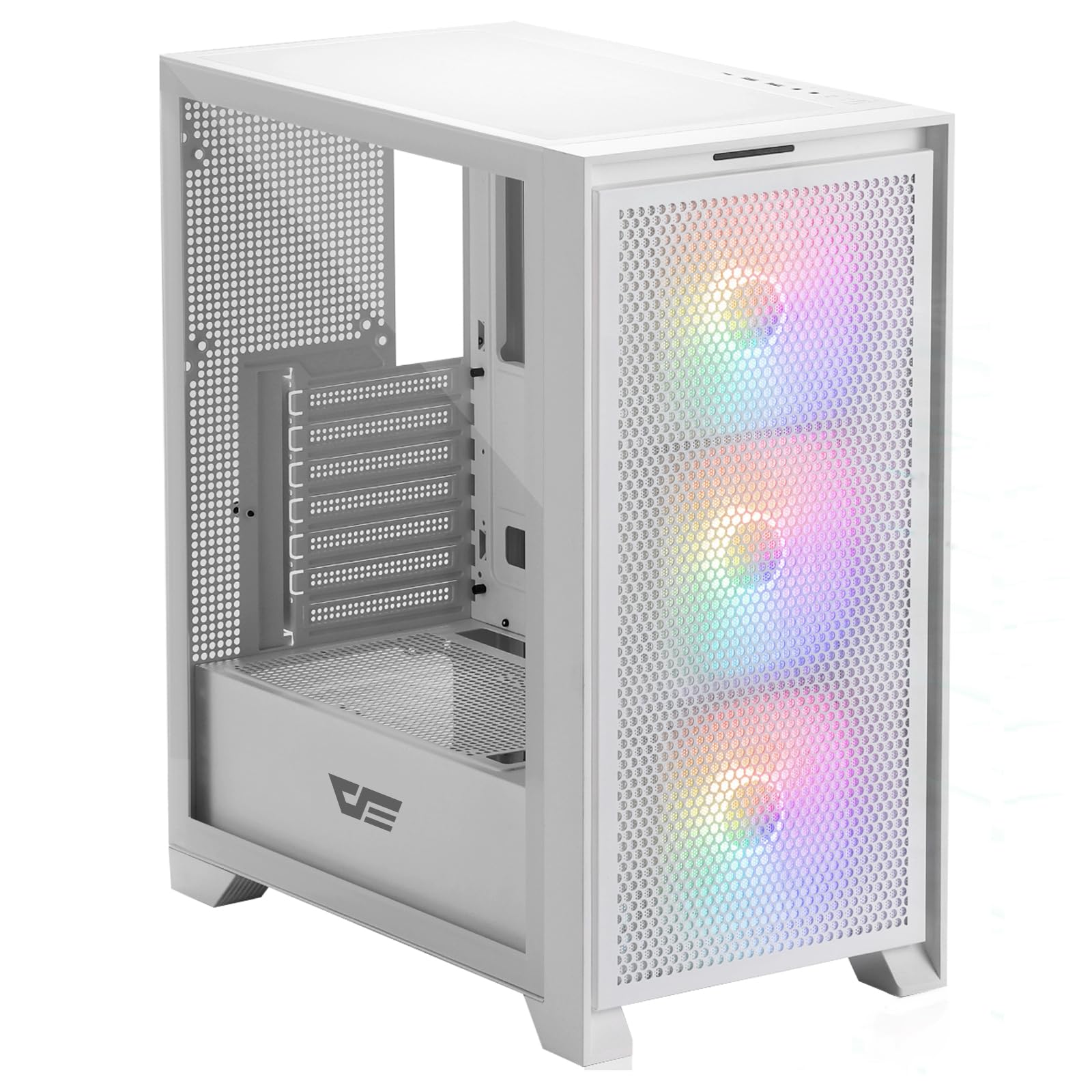 Darkflash Case PC Mid-tower ATX Gaming Bianco (DRX70)