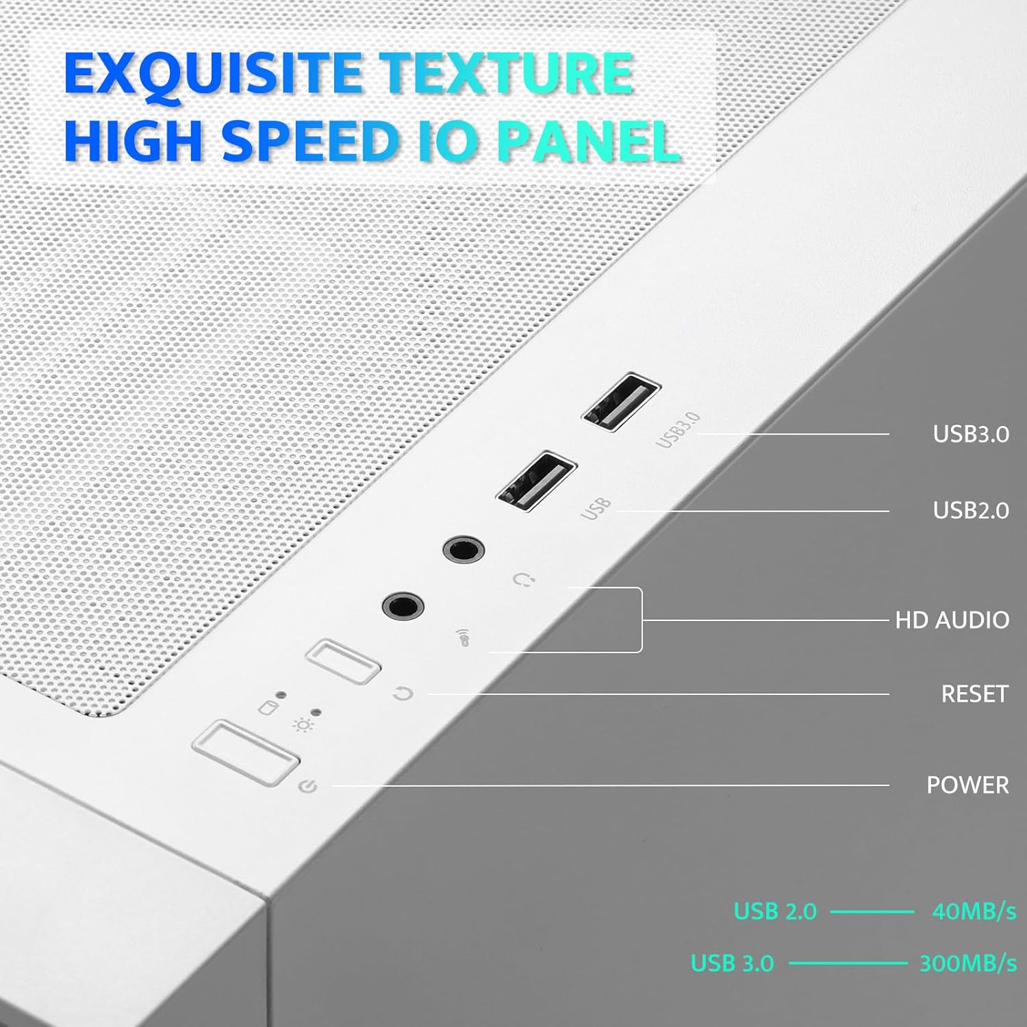 Darkflash Case PC Mid-tower ATX Gaming Bianco (DRX70) - immagine 7