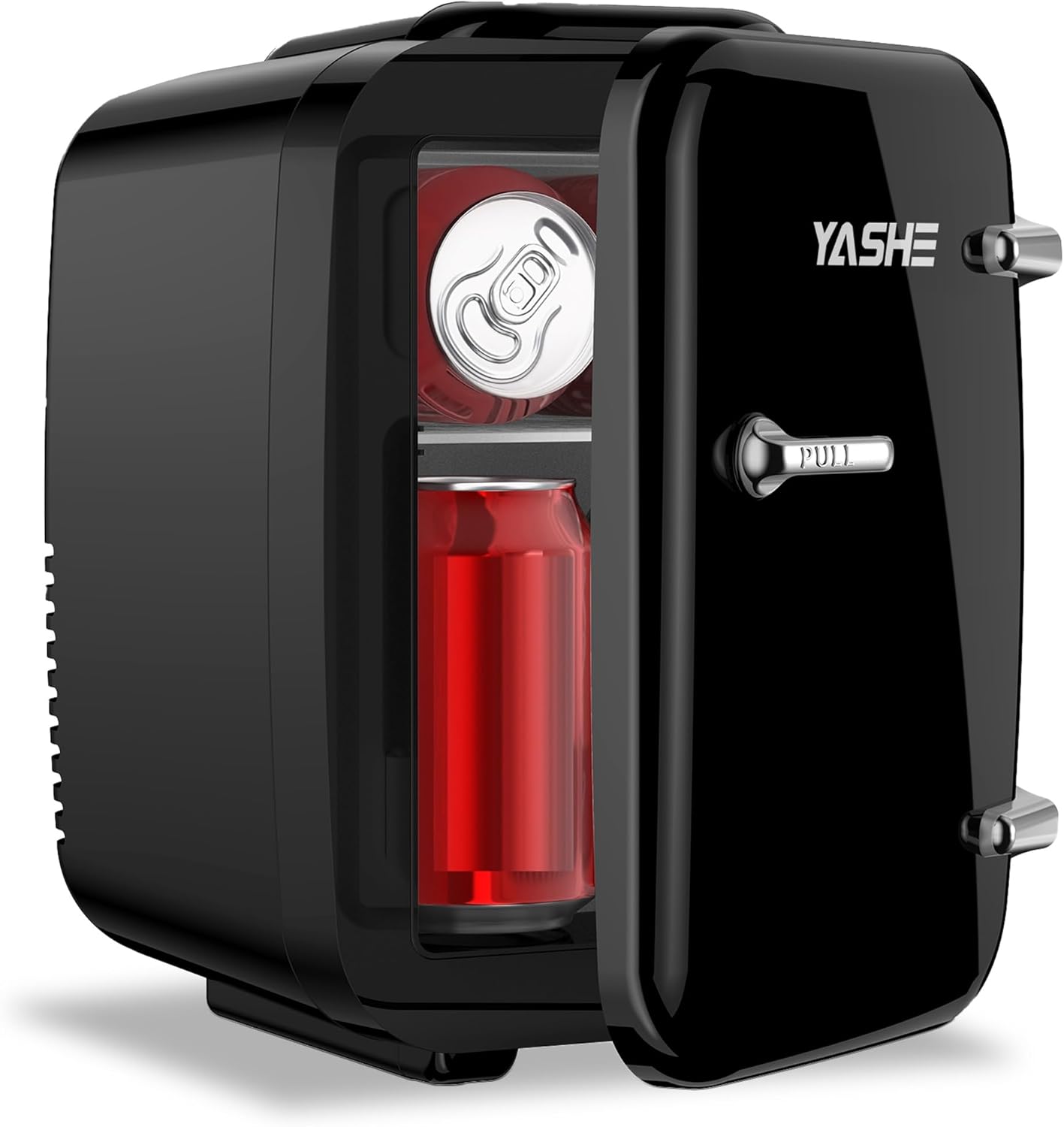 Yashe Mini Frigo da Camera 4L, Nero - immagine 1