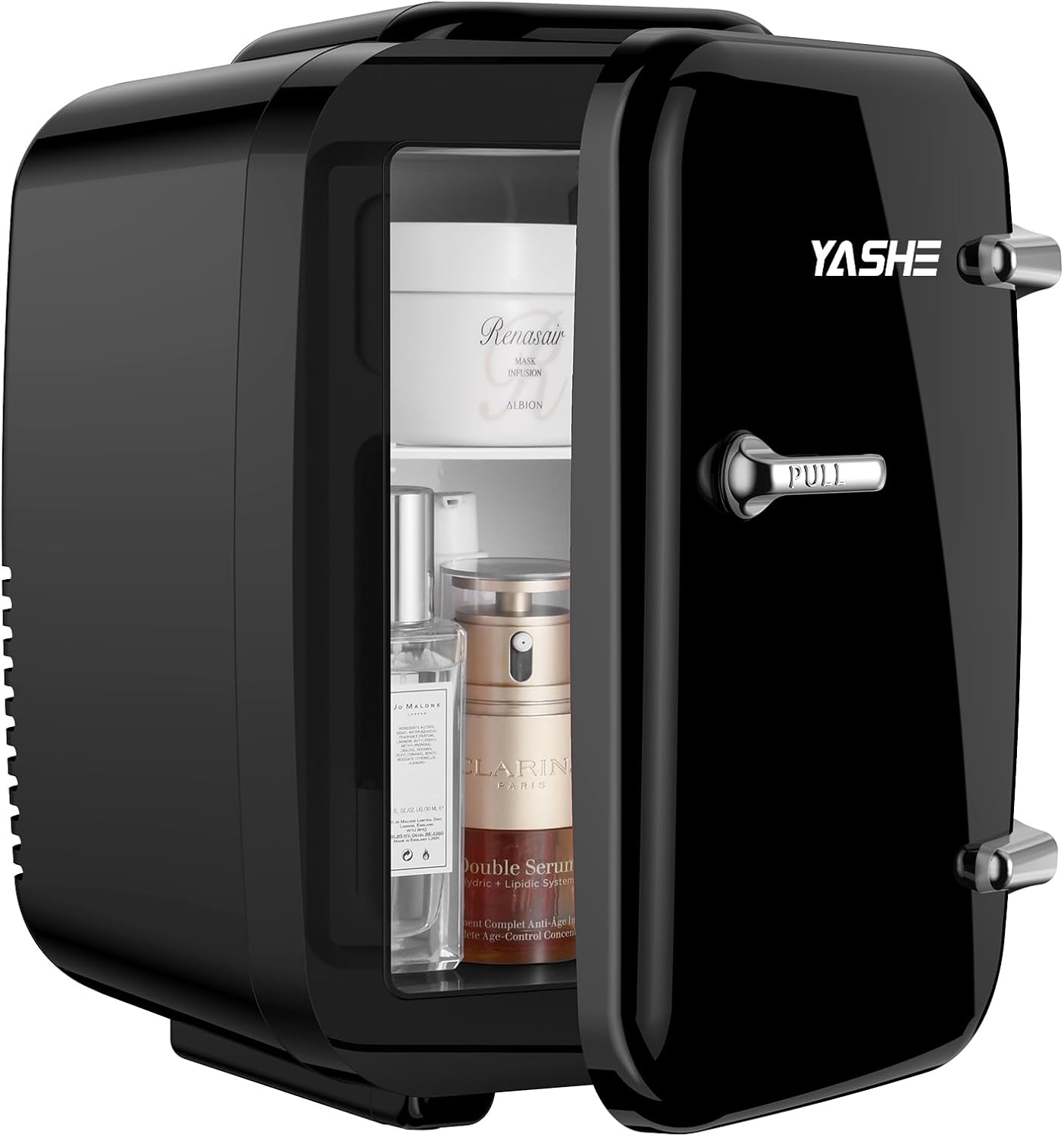 Yashe Mini Frigo da Camera 4L, Nero - immagine 9
