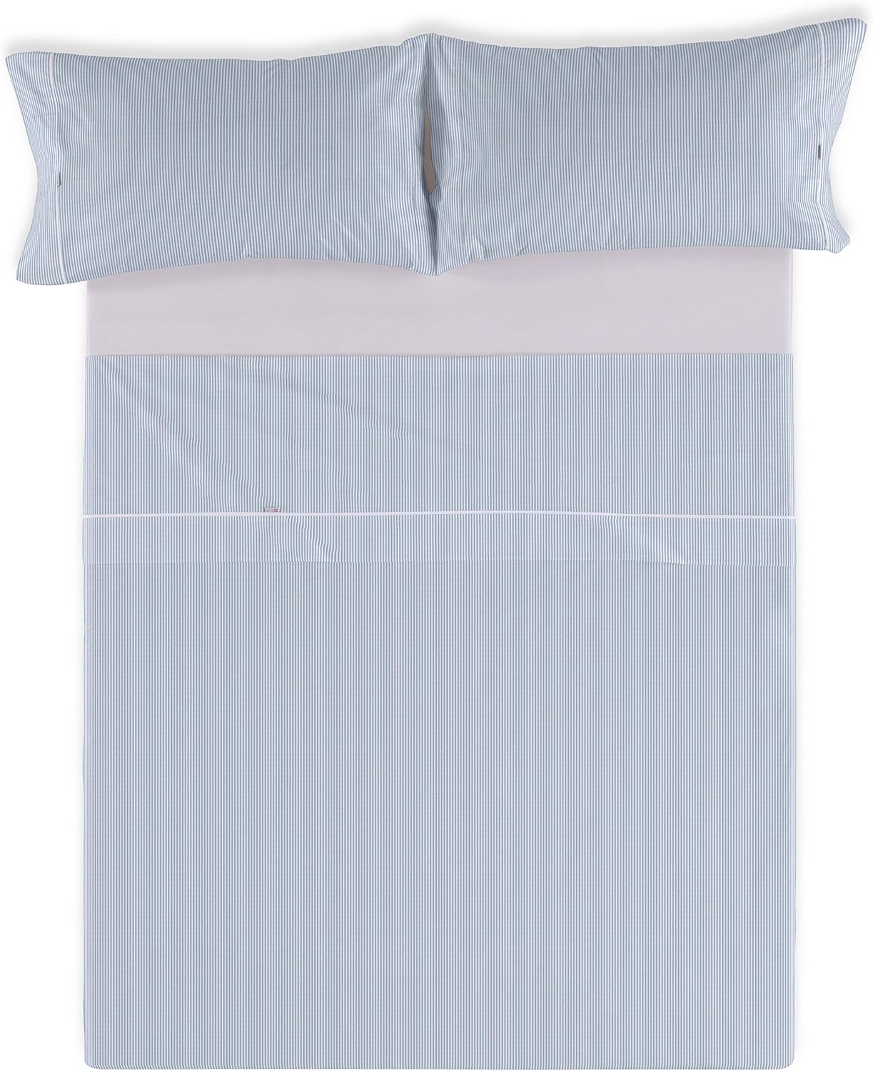 Juego de Sábanas Greta - Cama 150cm, Azul - immagine 2