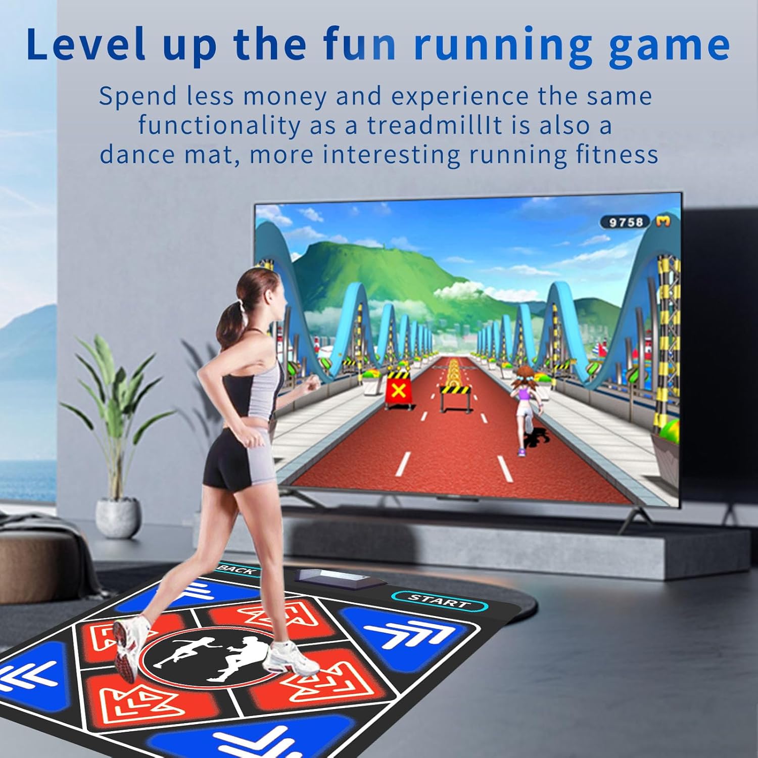 YRPRSODF Tappetino da Ballo TV con Videocamera HD - immagine 4