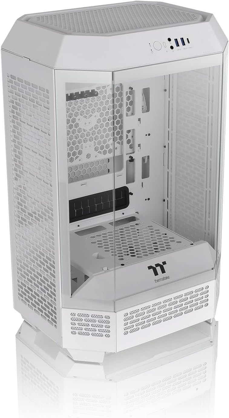 Thermaltake The Tower 300 ARGB Micro Chassis | Snow - immagine 1