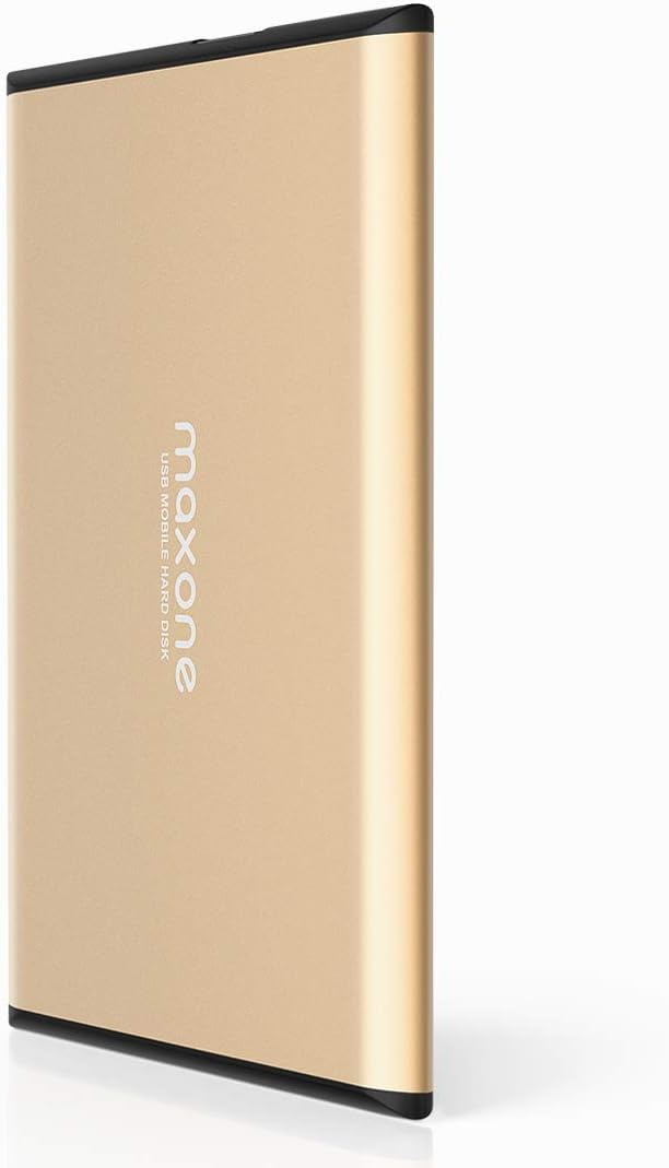 Hard Disk Esterno 160GB USB 3.0, Gold - immagine 1