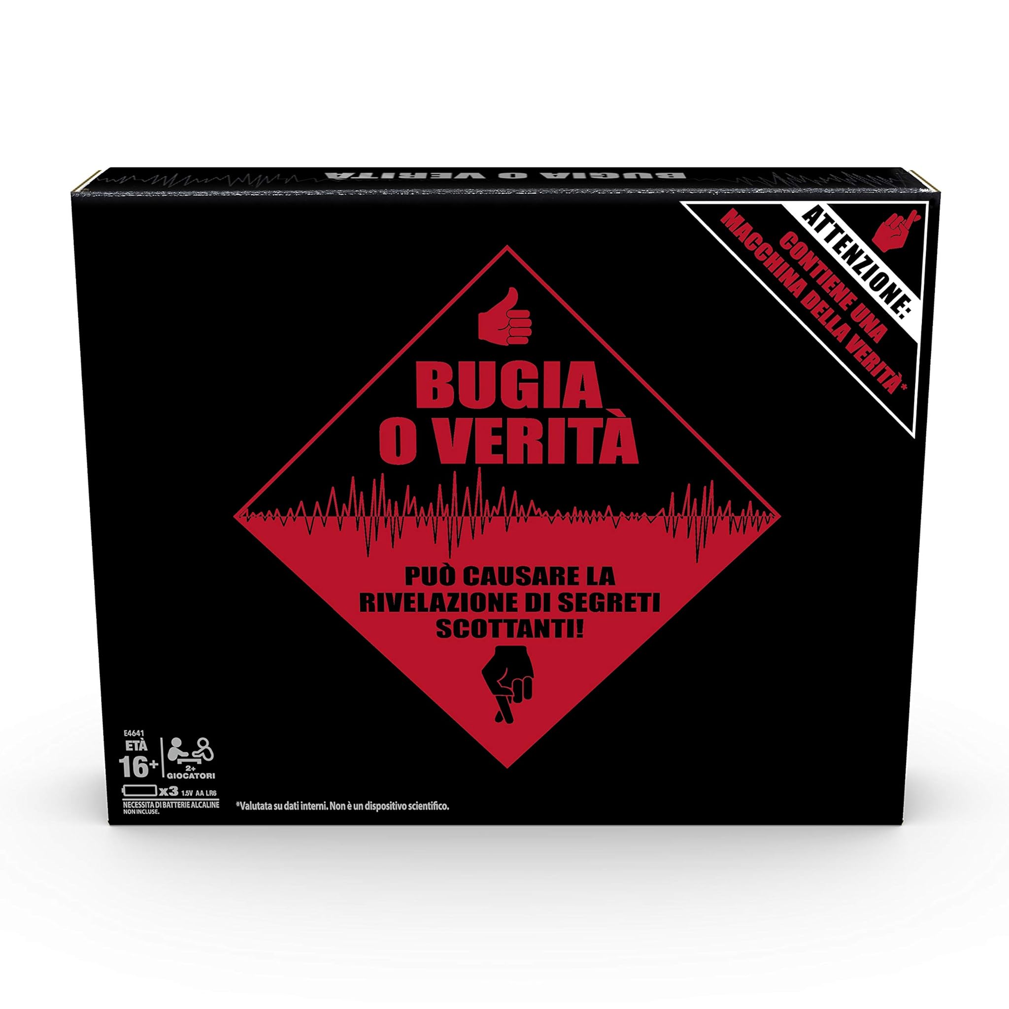 Hasbro Gaming- Gioco Bugia o verità, Multicolore, 16 + Anni, E4641103