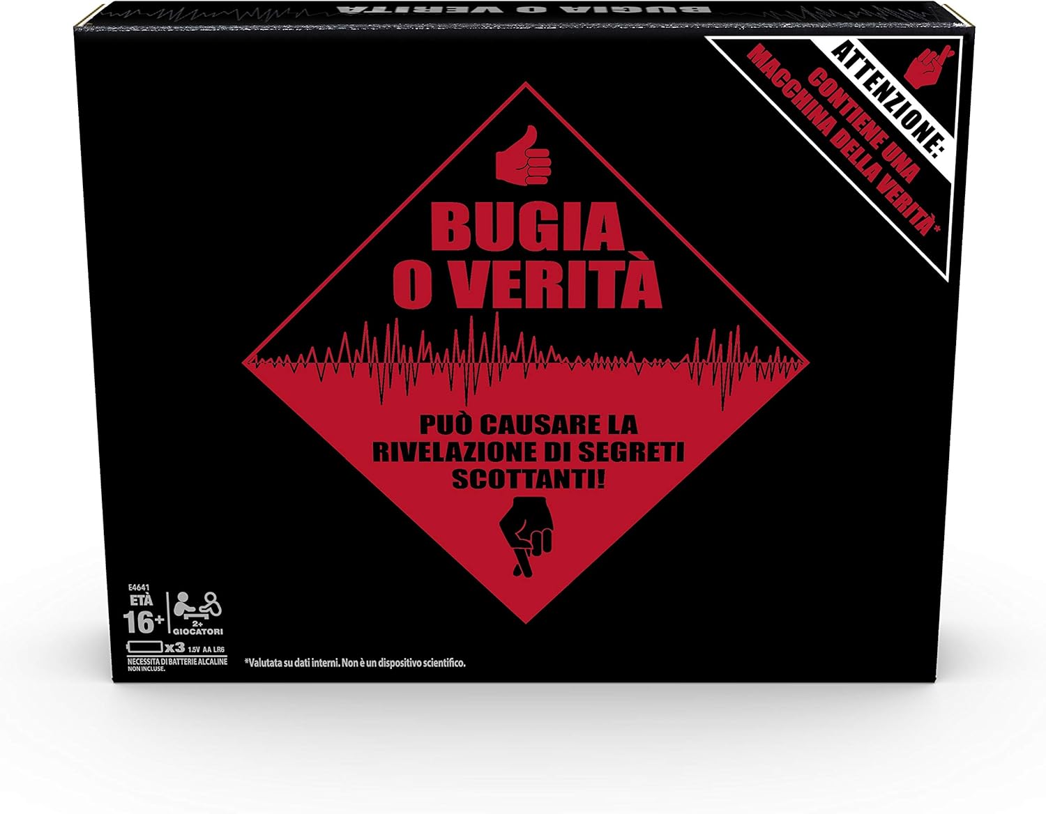 Hasbro Gaming- Gioco Bugia o verità, Multicolore, 16 + Anni, E4641103 - immagine 1