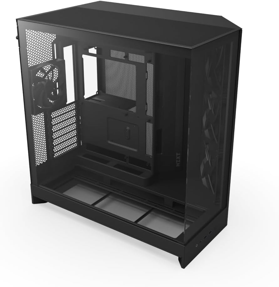 Nzxt H9 Flow - Case PC ATX Mid-Tower, Nero - immagine 1