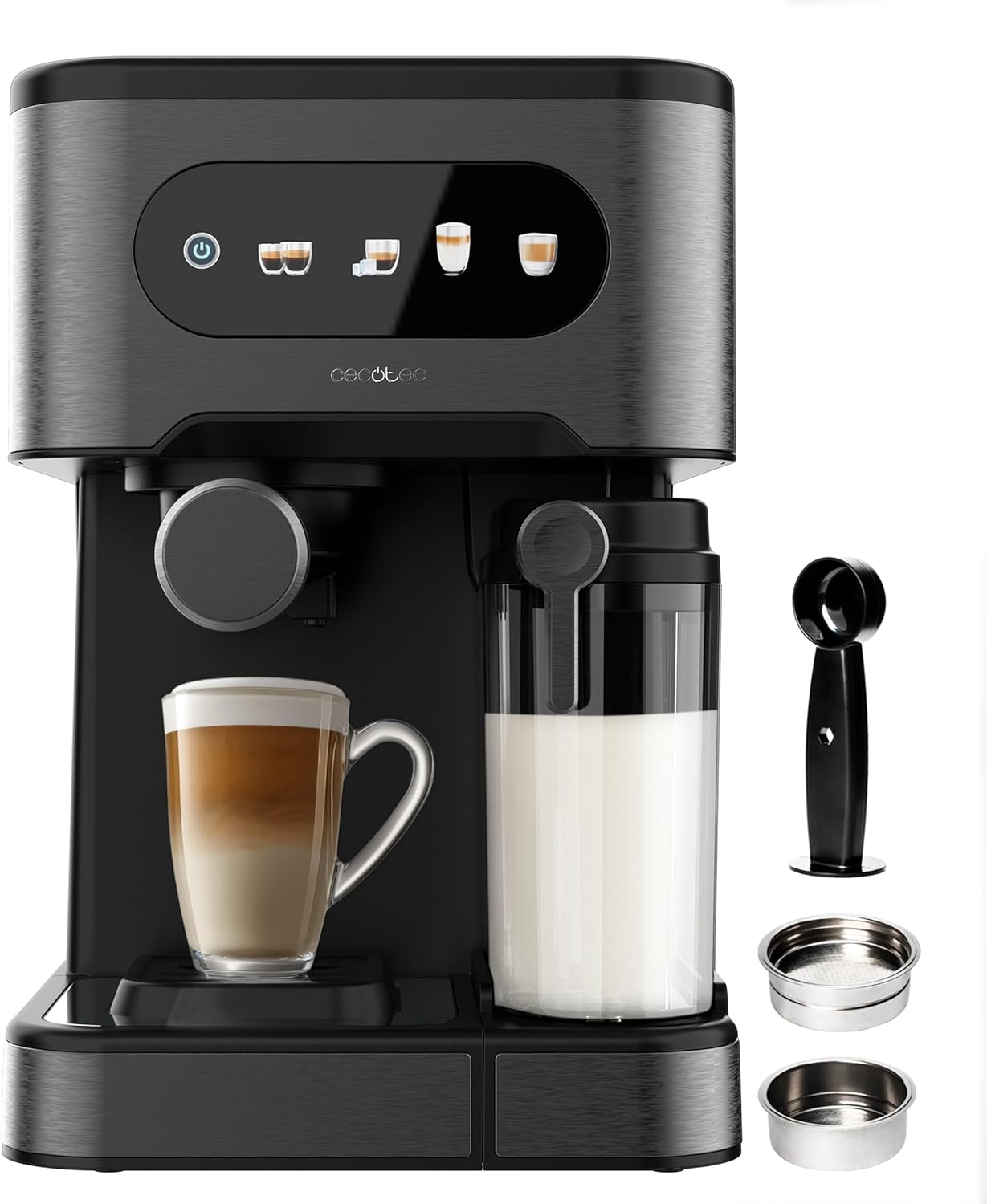 Cecotec Macchina Caffè Espresso Power Espresso 20 ColdBrew Latte+ - immagine 1