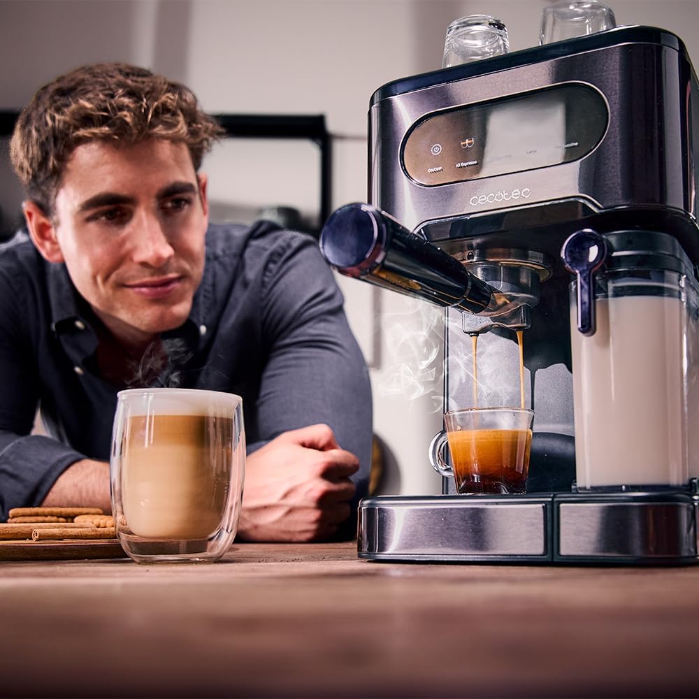 Cecotec Macchina Caffè Espresso Power Espresso 20 ColdBrew Latte+ - immagine 6