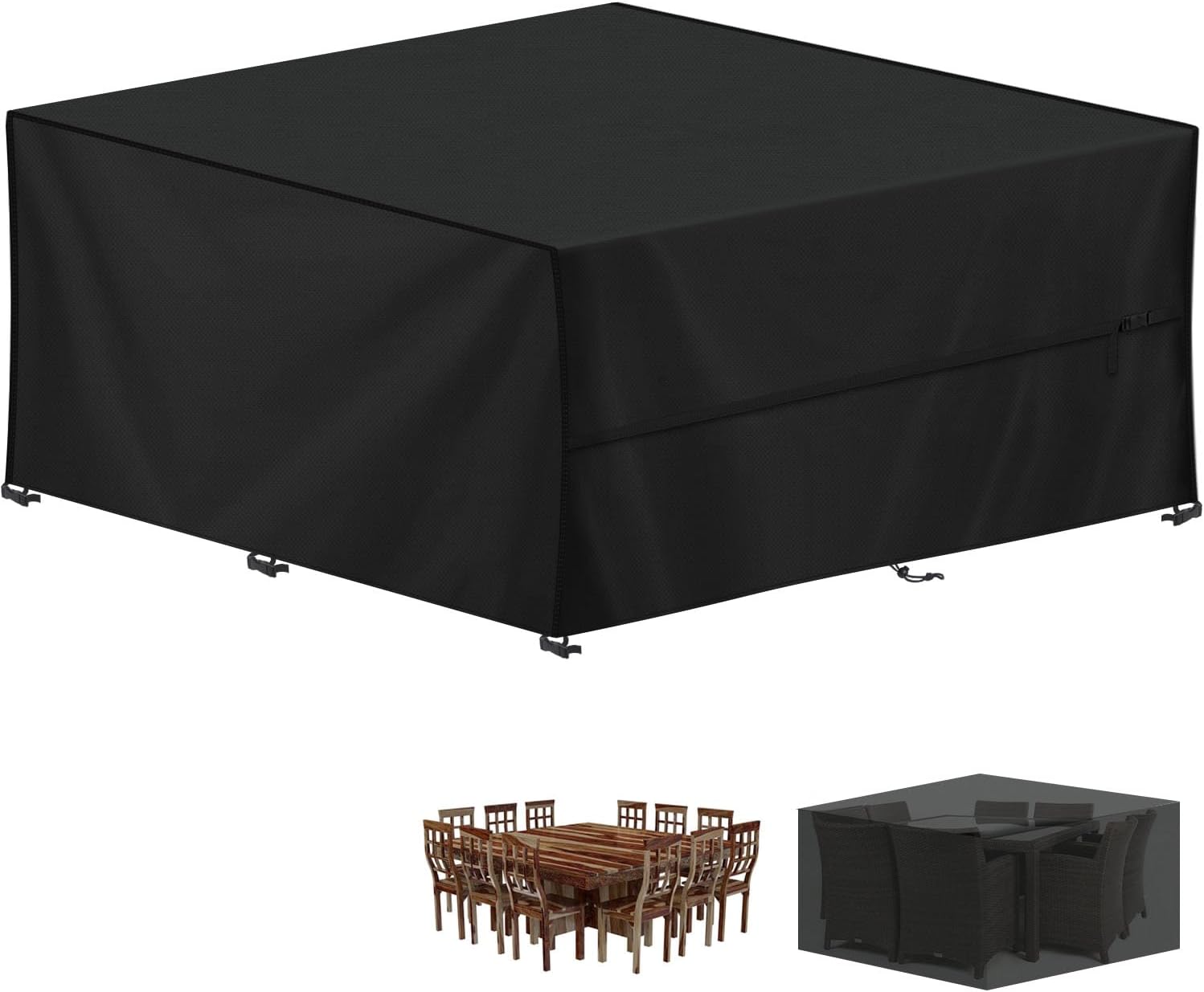 Lamuni Copertura Tavolo Esterno 300x300x100cm Quadrata