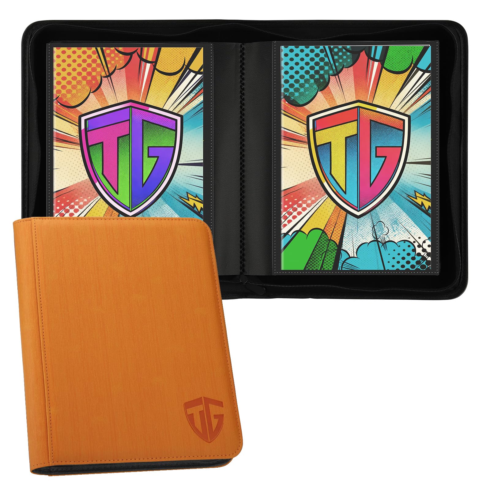 Raccoglitore a Fumetti per Oltre 24 Fumetti, Arancione