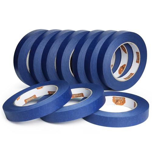 Nastri di Mascheratura Blu 18mm×55m - 10 Rotoli