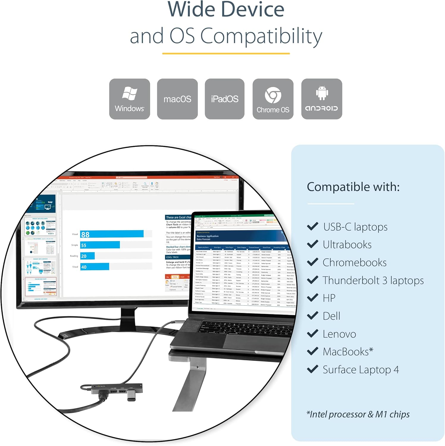 Startech.com Adattatore Multiporta USB-C - Mini Dock - immagine 7