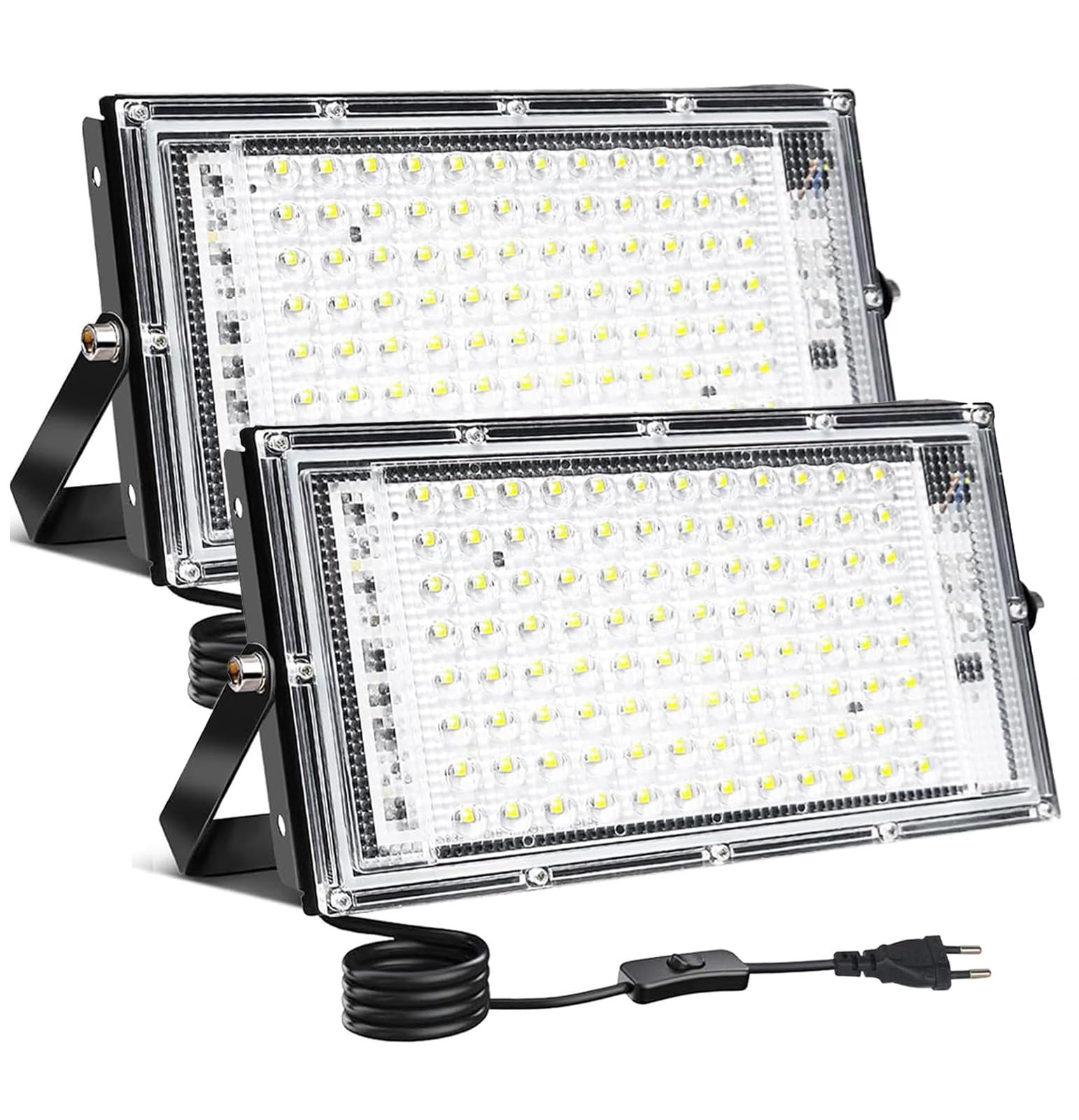 Createstar Faretto Led da Esterno 100W (2 pz)