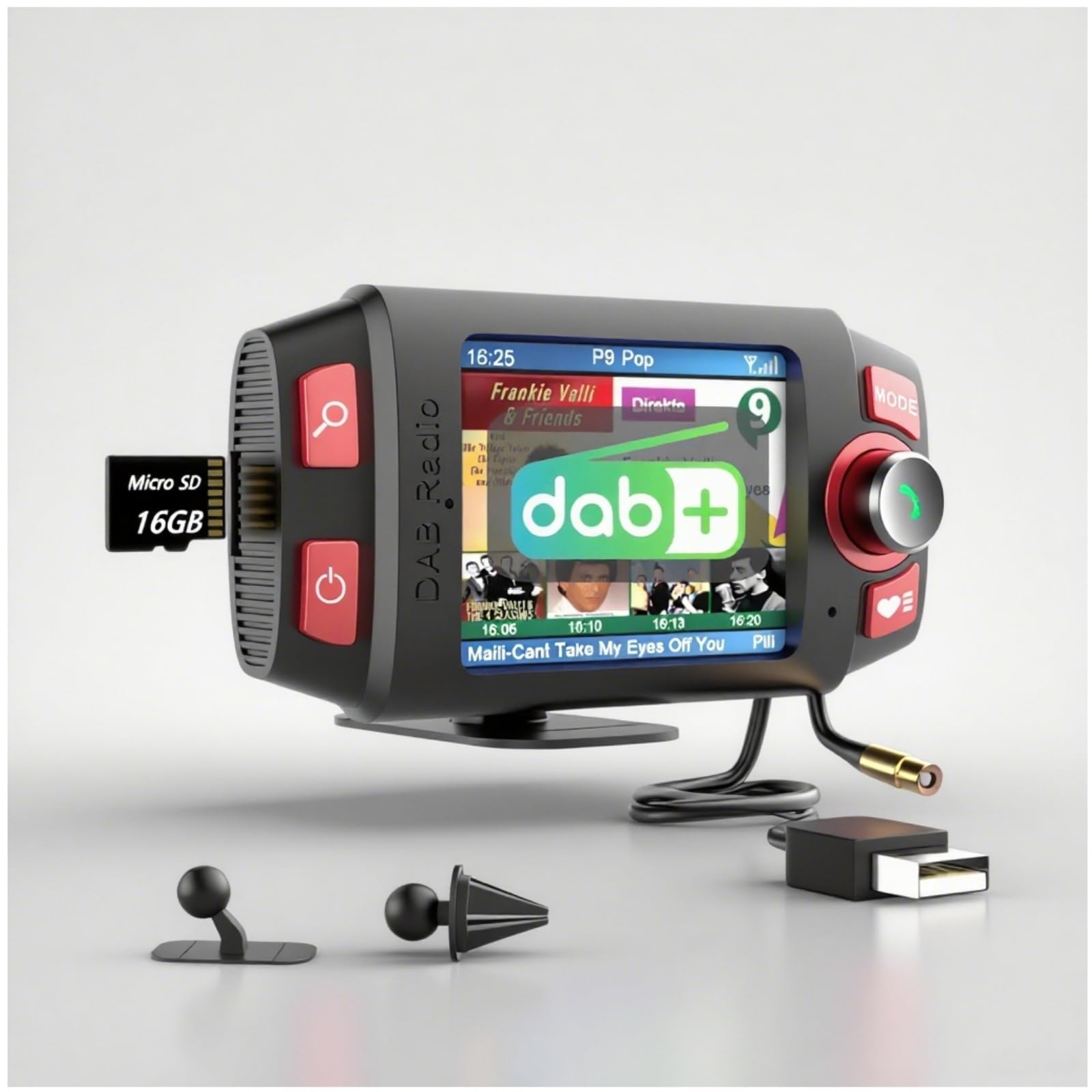 Adattatore Autoradio DAB/DAB+ Portatile