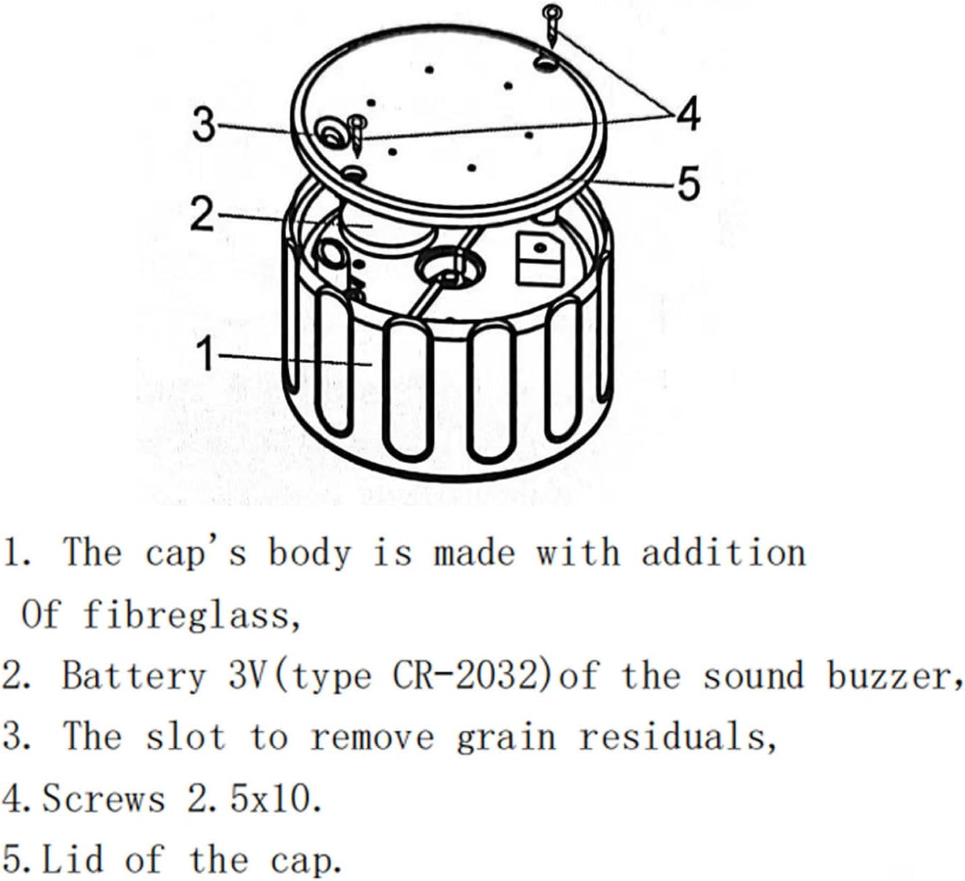 Tester per Cereali Portatile con Display LCD - immagine 6