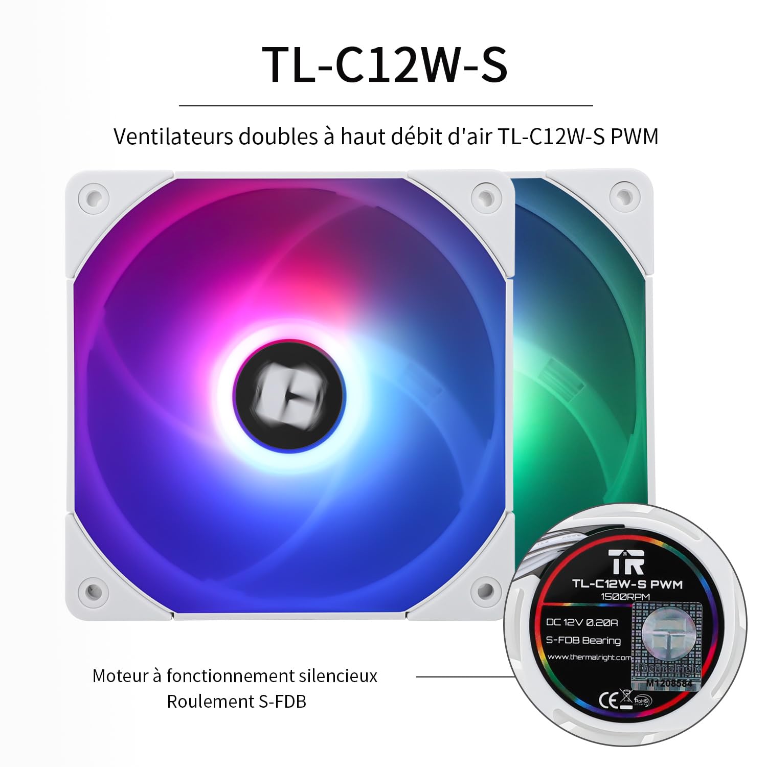 Tr Peerless Assassin 120 White ARGB - Raffreddatore CPU - immagine 6