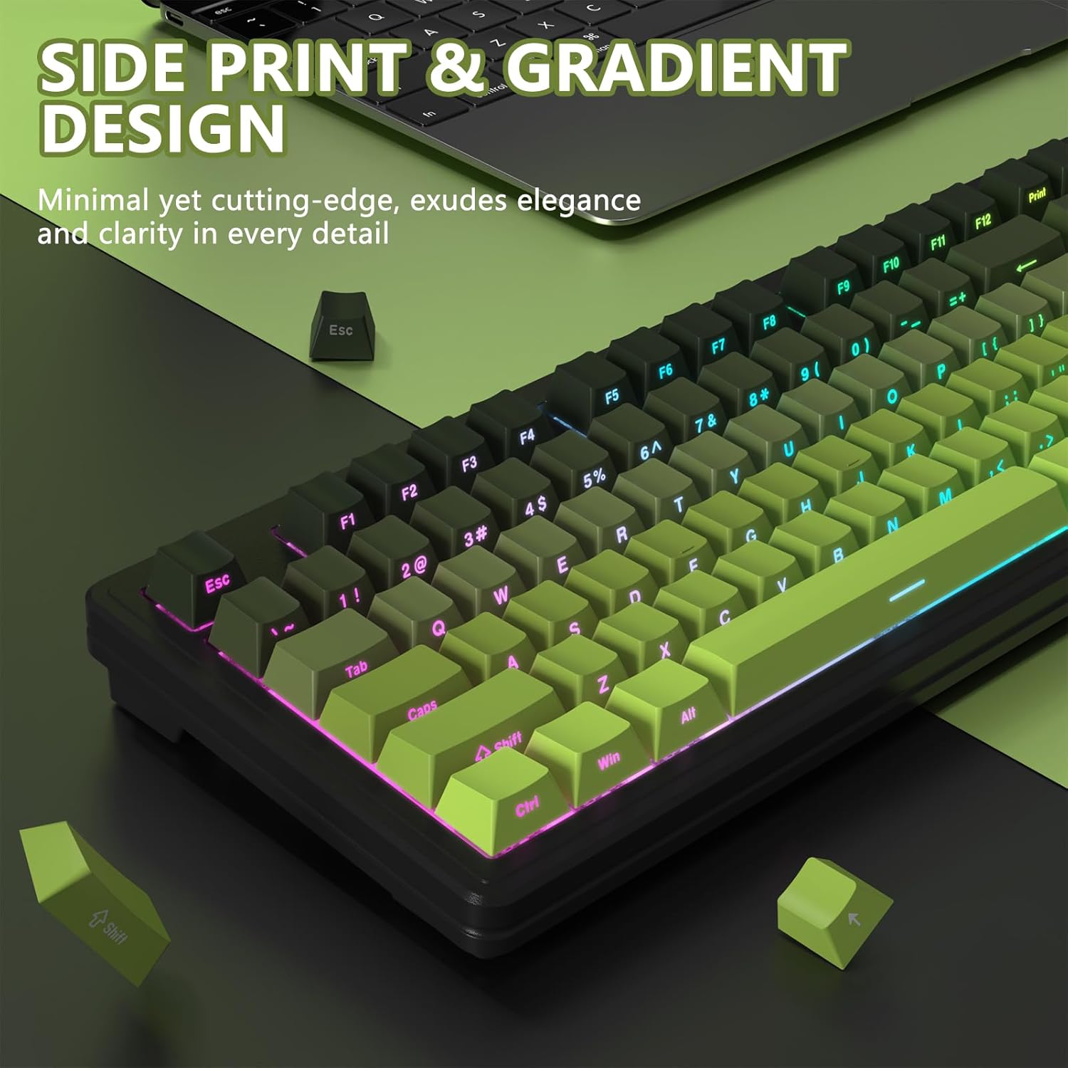 Attack Shark M87PRO TKL - Tastiera Gaming Meccanica Wireless - immagine 7