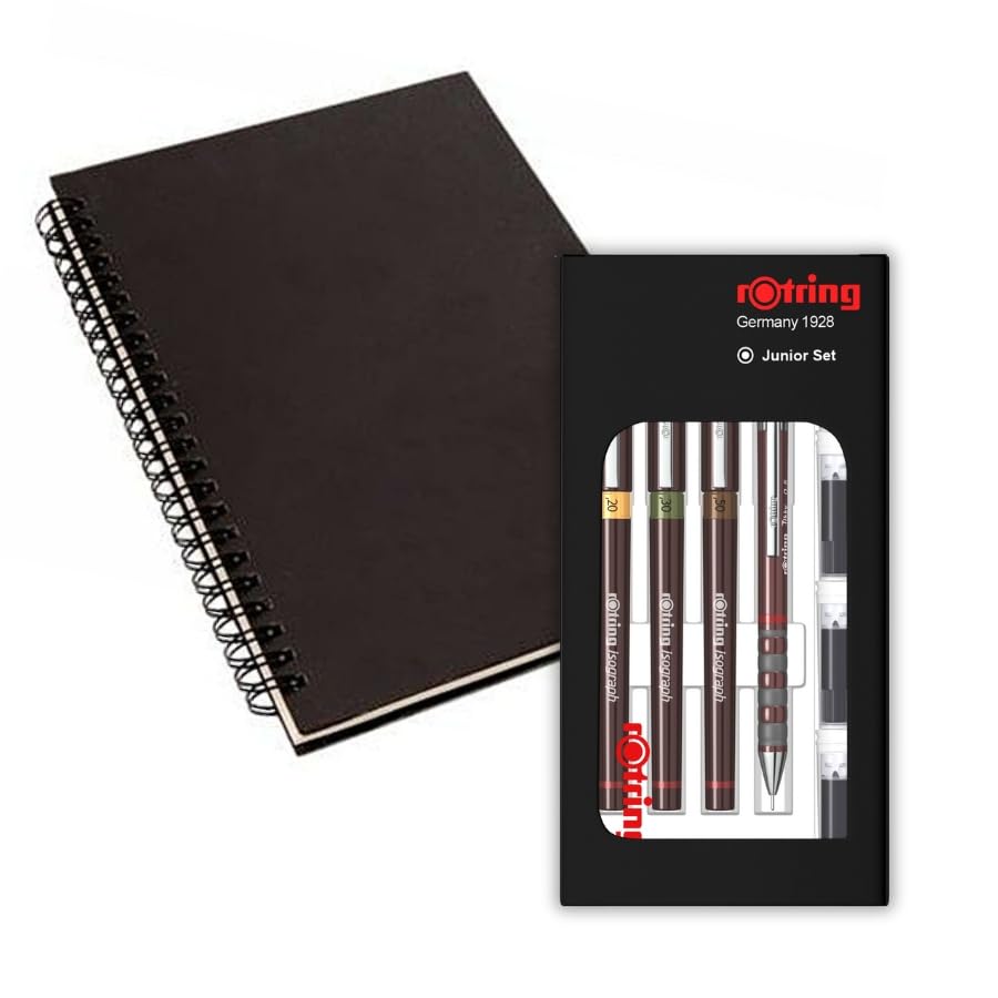 Rotring Isograph S0699320 Junior - Set 3 Penne Tecniche