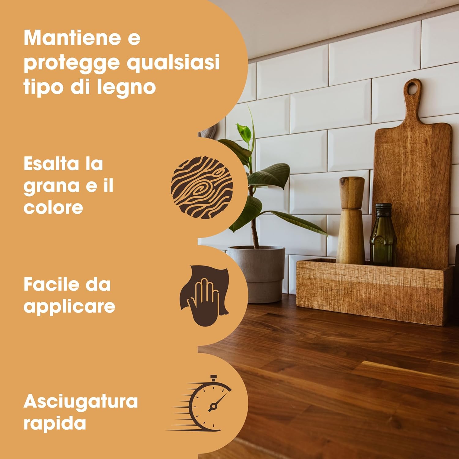 Furniture Clinic Olio Danese per Legno 250ml - immagine 2