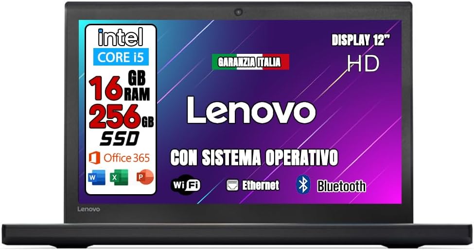 Lenovo PC Portatile RICONDIZIONATO Intel Core i5 16GB RAM - immagine 1